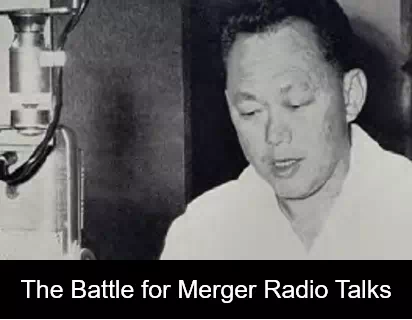 The Battle for Merger Radio Talks