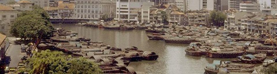 Singapore River from High Street, 01/09/1985