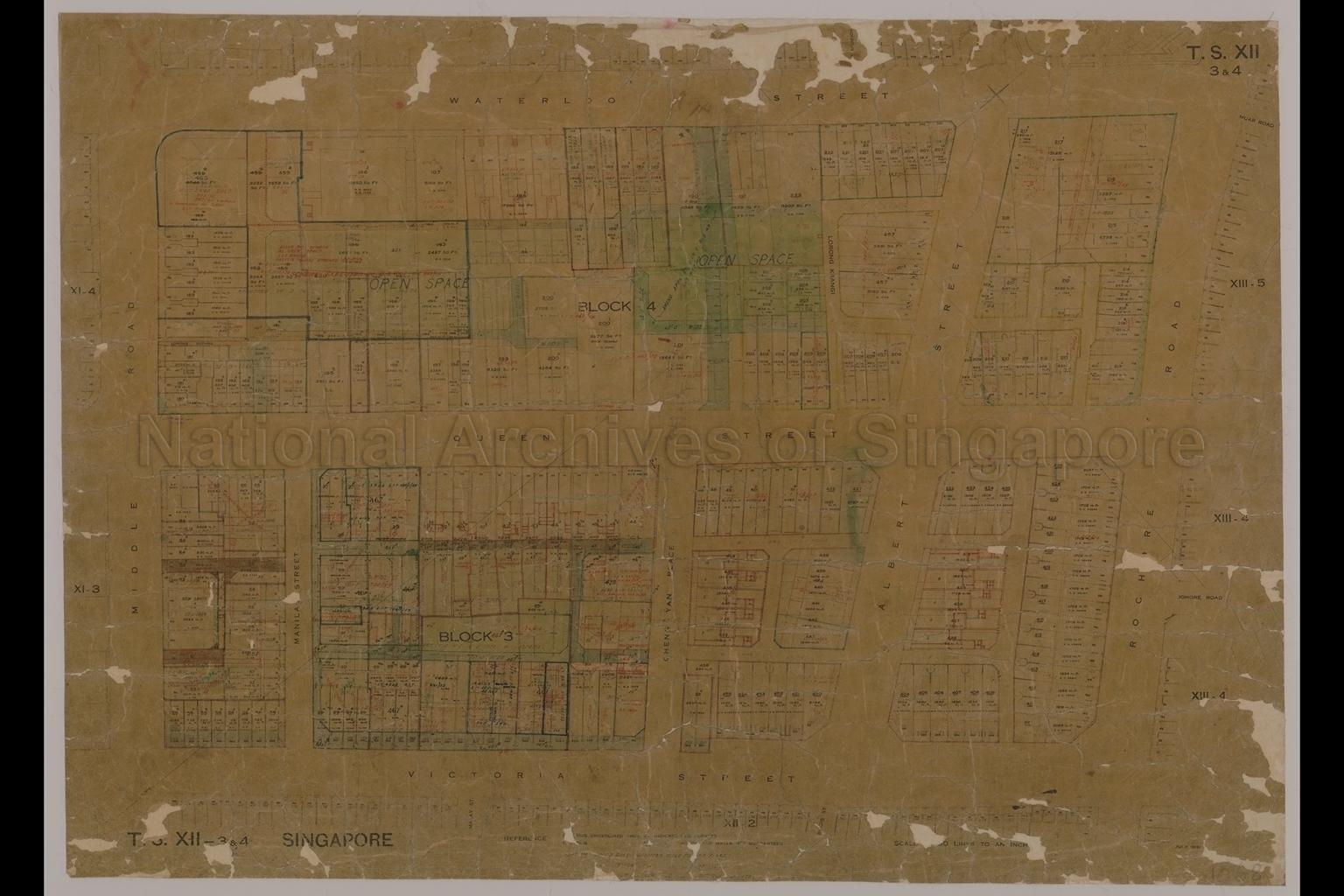 Town Subdivision XII, Block no. 3 and 4