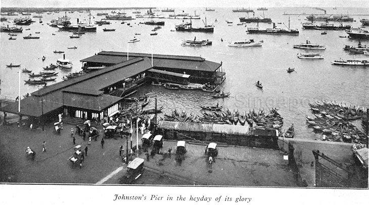 Johnston's Pier in the 1920s. Source: National Archives