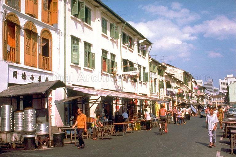 These shophouses were built by local architects for the local Chinese at Smith Street in Chinatown.The designs were influenced by those found in mainland China and Portuguese Malacca.