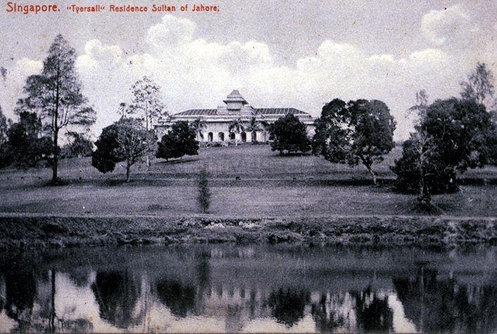 Tyersall House, the Singapore palace of Sultan Abu Bakar of Johore