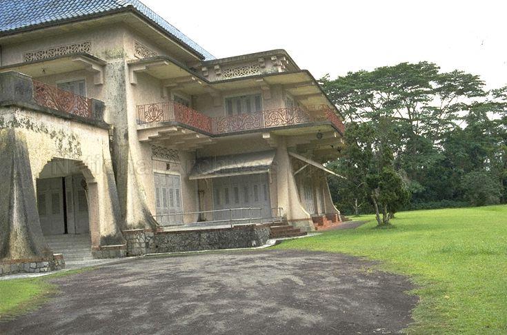 Istana Woodneuk at Tyersall Park, an area bounded by Holland Road and Tyersall Avenue