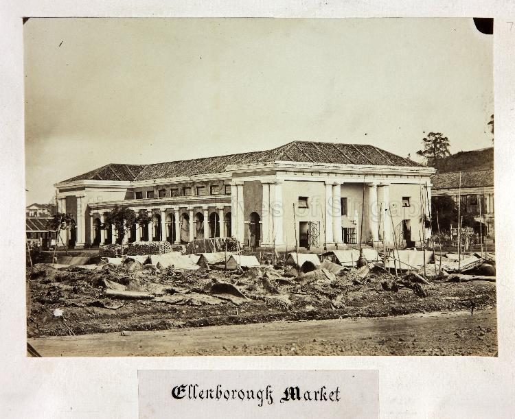 Ellenborough Market in the late 1800s. Source: NAS