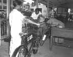 INSPECTION OF BICYCLE BEFORE REGISTRATION AT THE CENTRE
