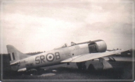 Photograph of a Hawker Tempest 5R-B aircraft