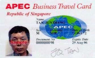 apec business travel card singapore ica