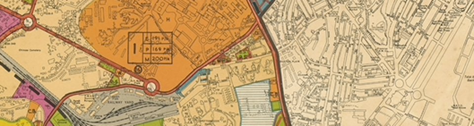Town Map Sheet Number 230, 1953