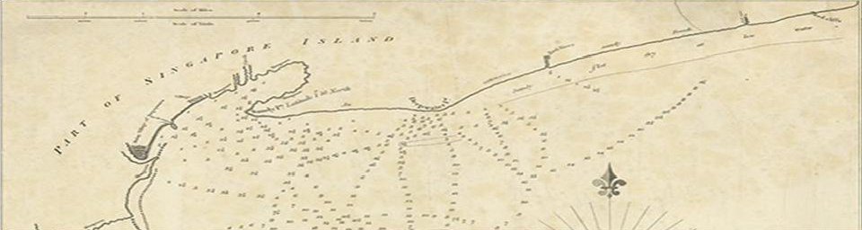 Plan of Singapore Harbour by Captain D. Rofs, 1819