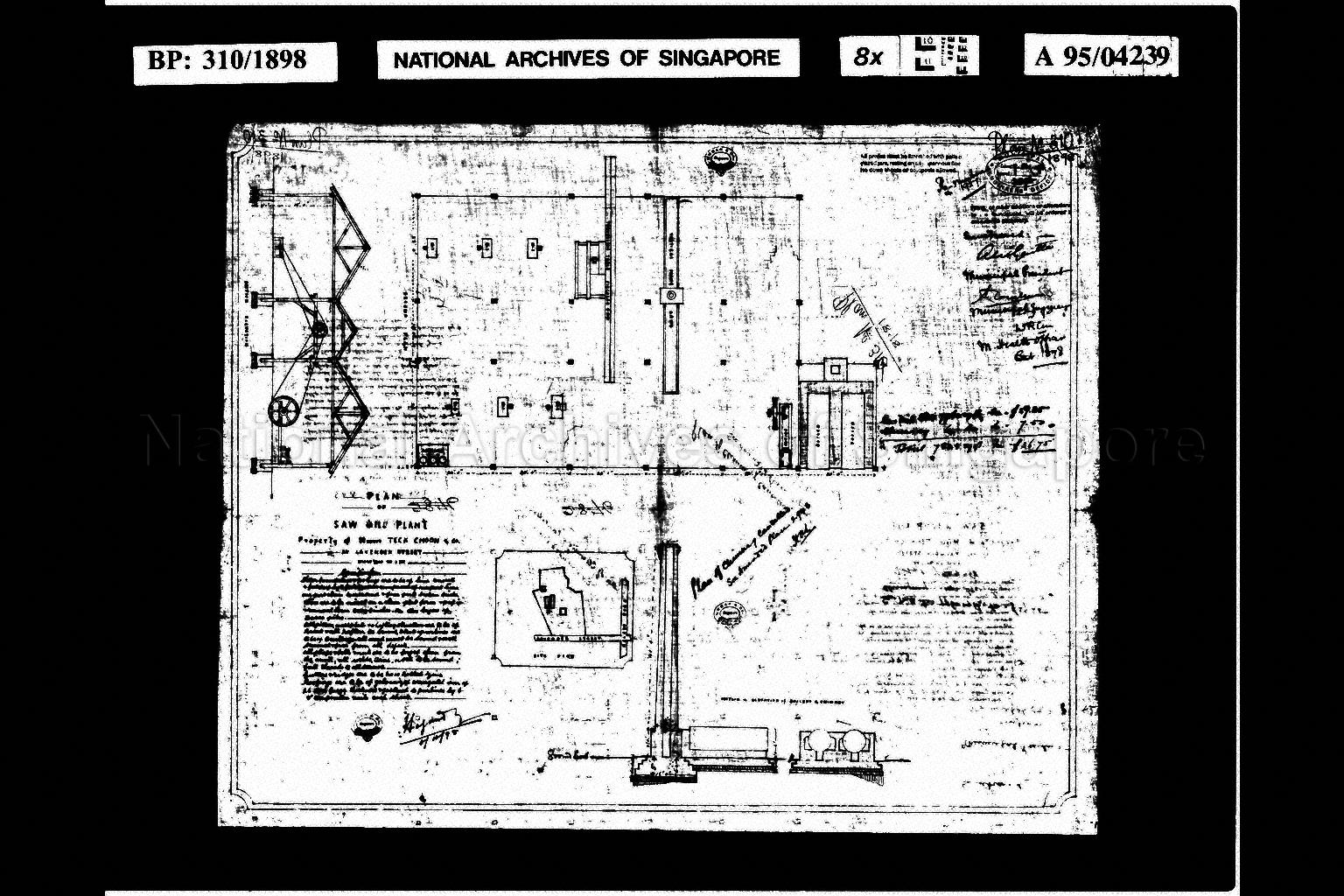 PLAN OF SAW MILL PLANT