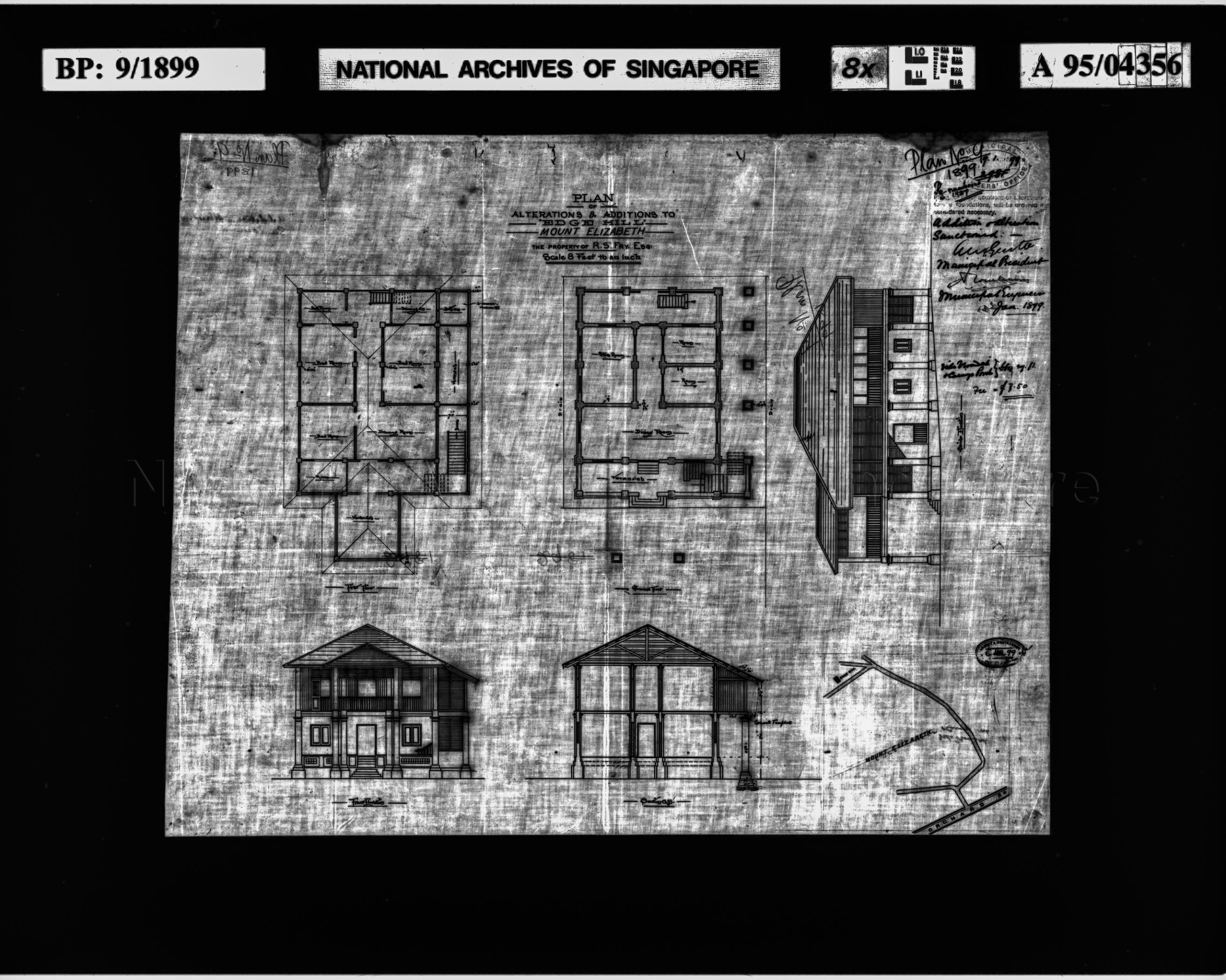 PLAN OF ALTERATIONS AND ADDITIONS TO 