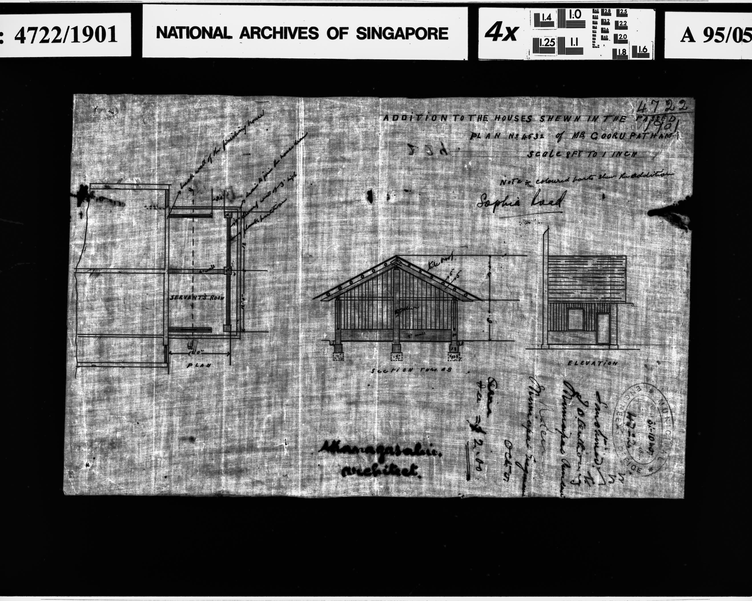 ADDITION OF HOUSE TO PASSED PLAN NO. 4532