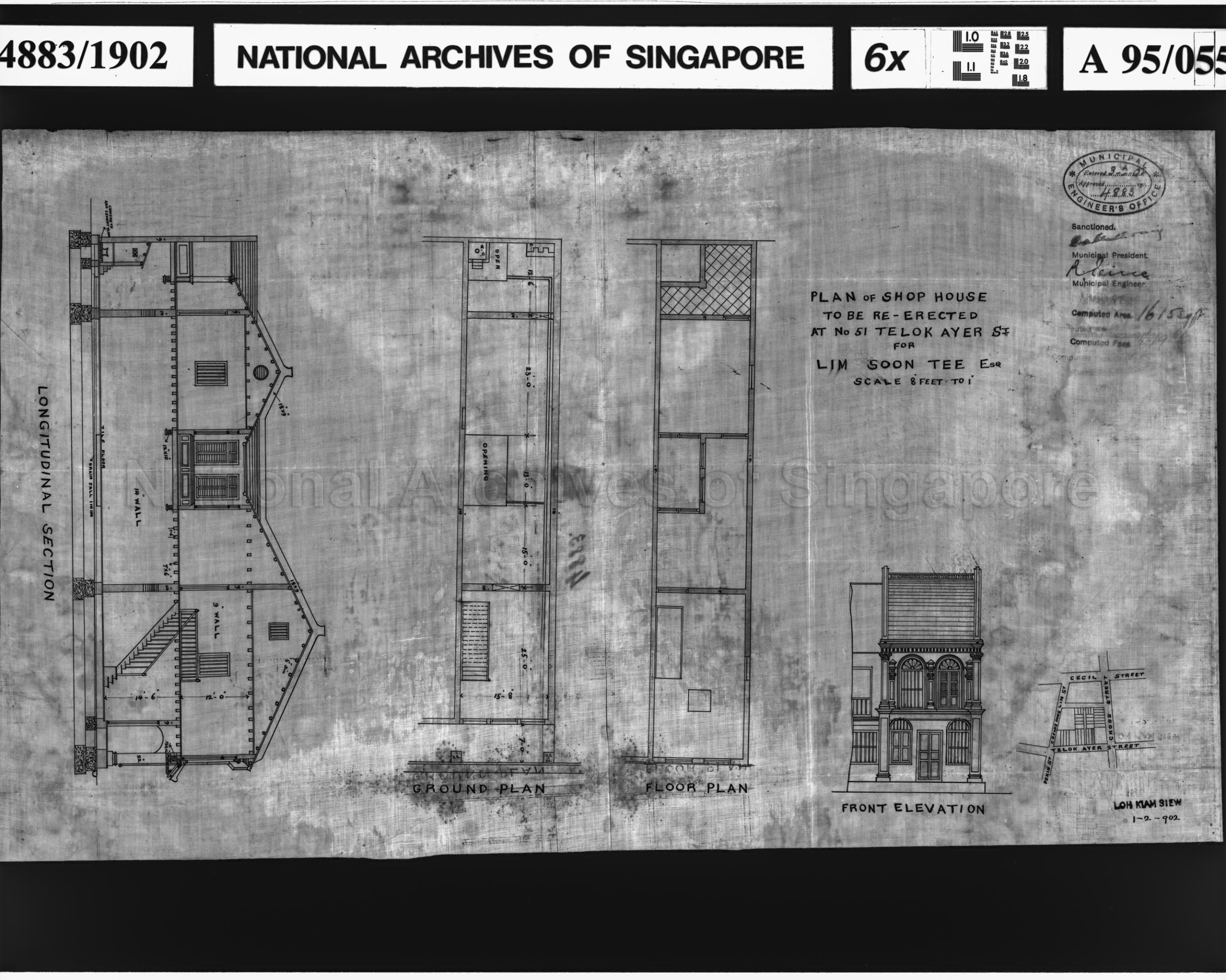 SHOP HOUSE TO BE RE-ERECTED