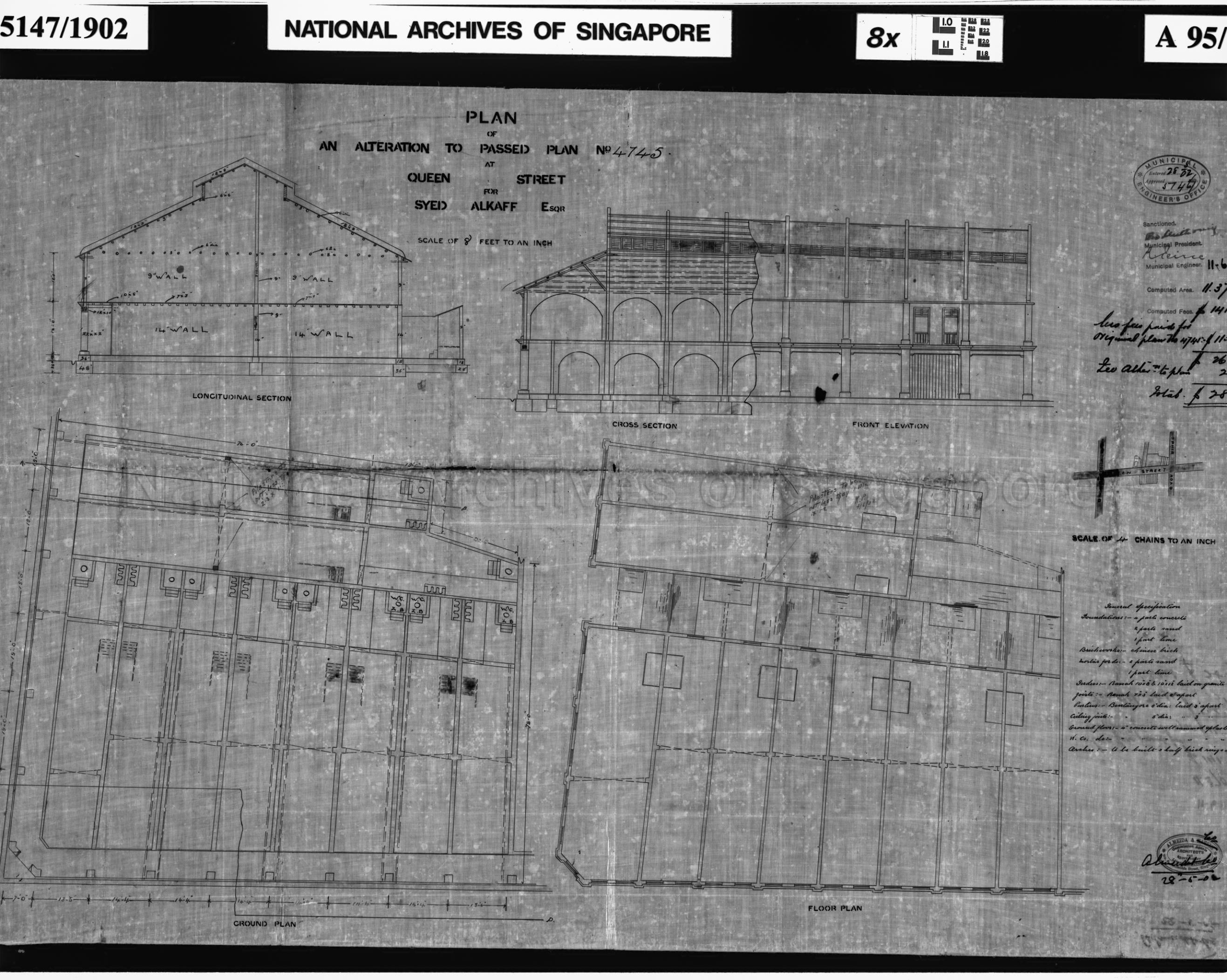 ALTERATION TO (UNITS OF BUILDING) PASSED PLAN 4745