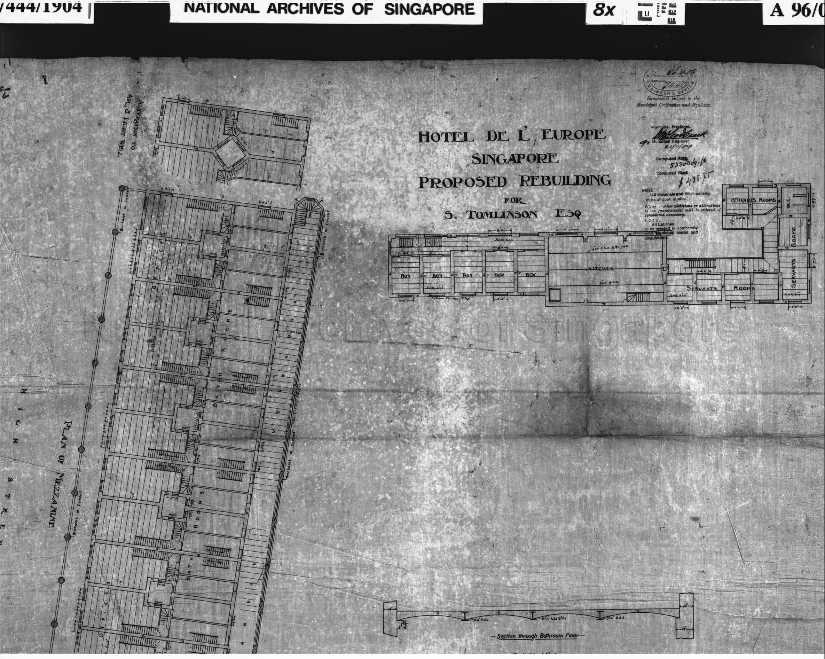 REBUILDING (MEZZANINE PLAN)
