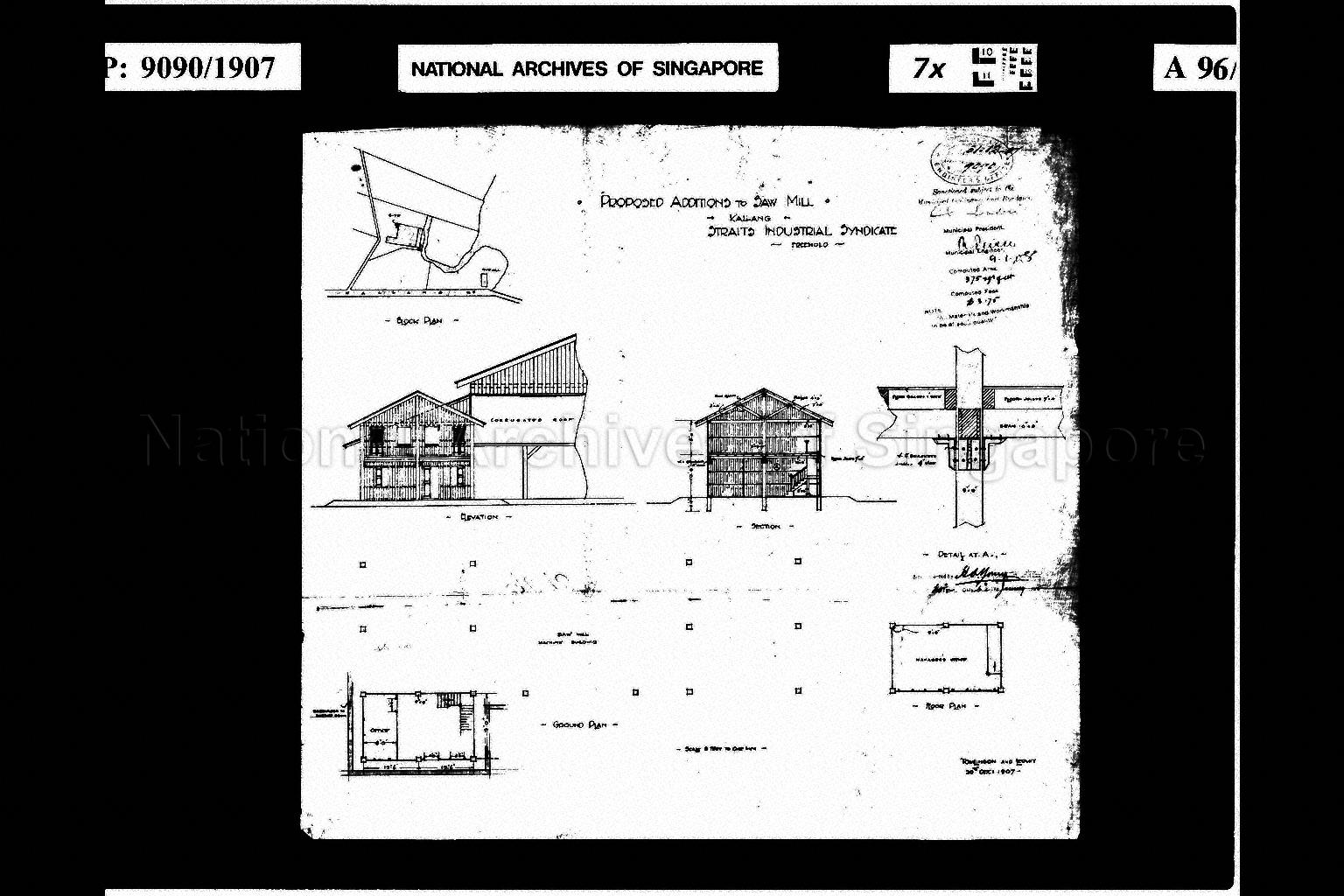 ADDITIONS TO SAW MILL