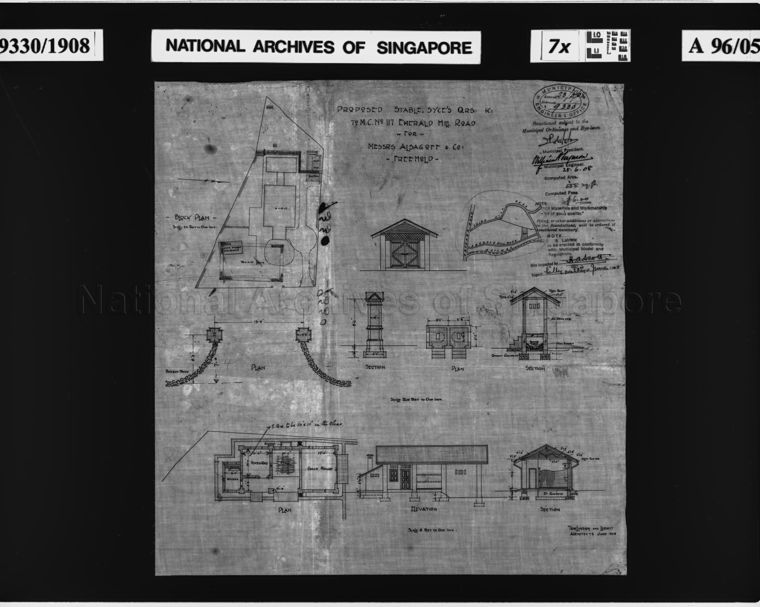 STABLE, SYCE'S QUARTERS