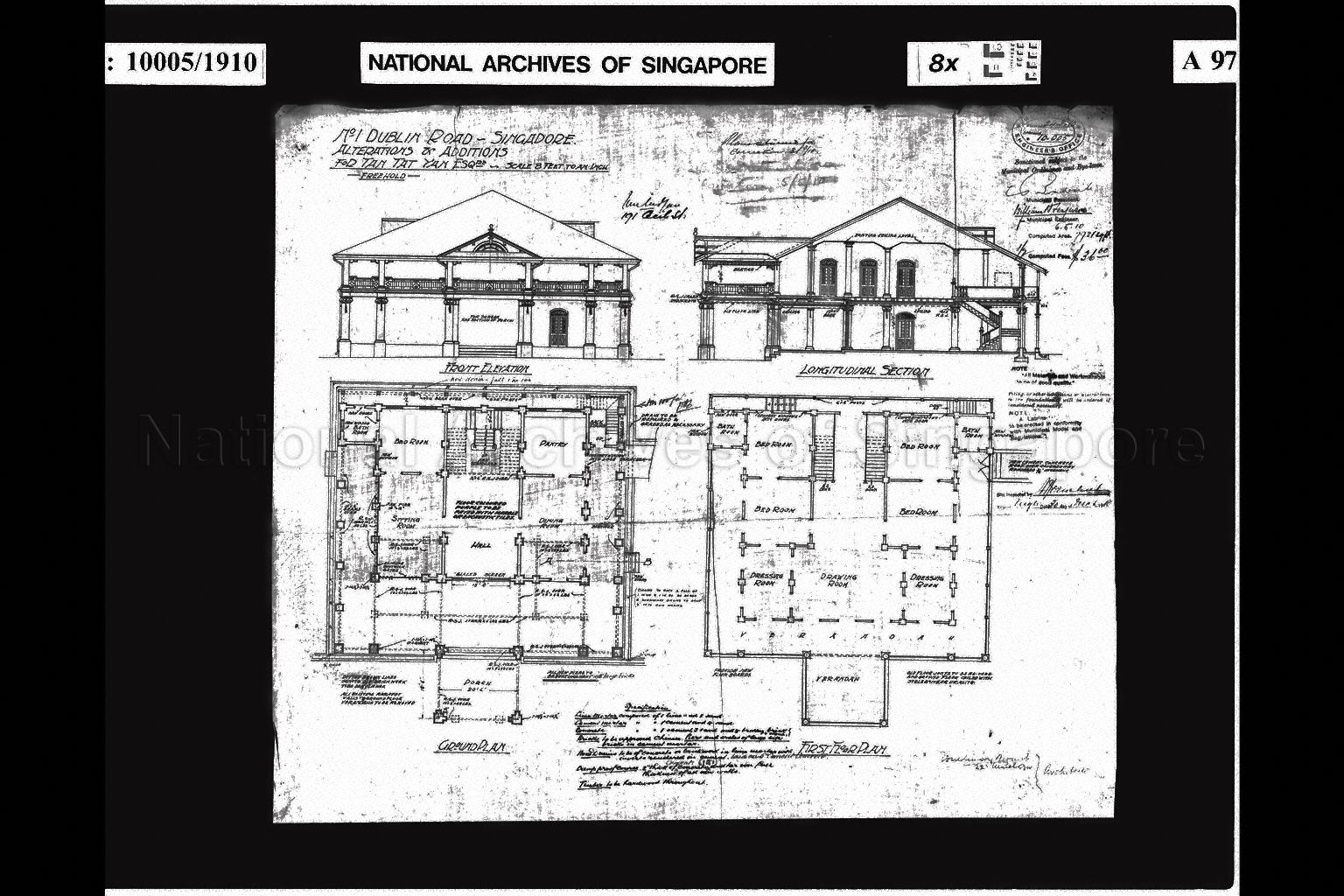 View of ALTERATIONS AND ADDITIONS TO HOUSE (GROUND PLAN, FIRST FLOOR