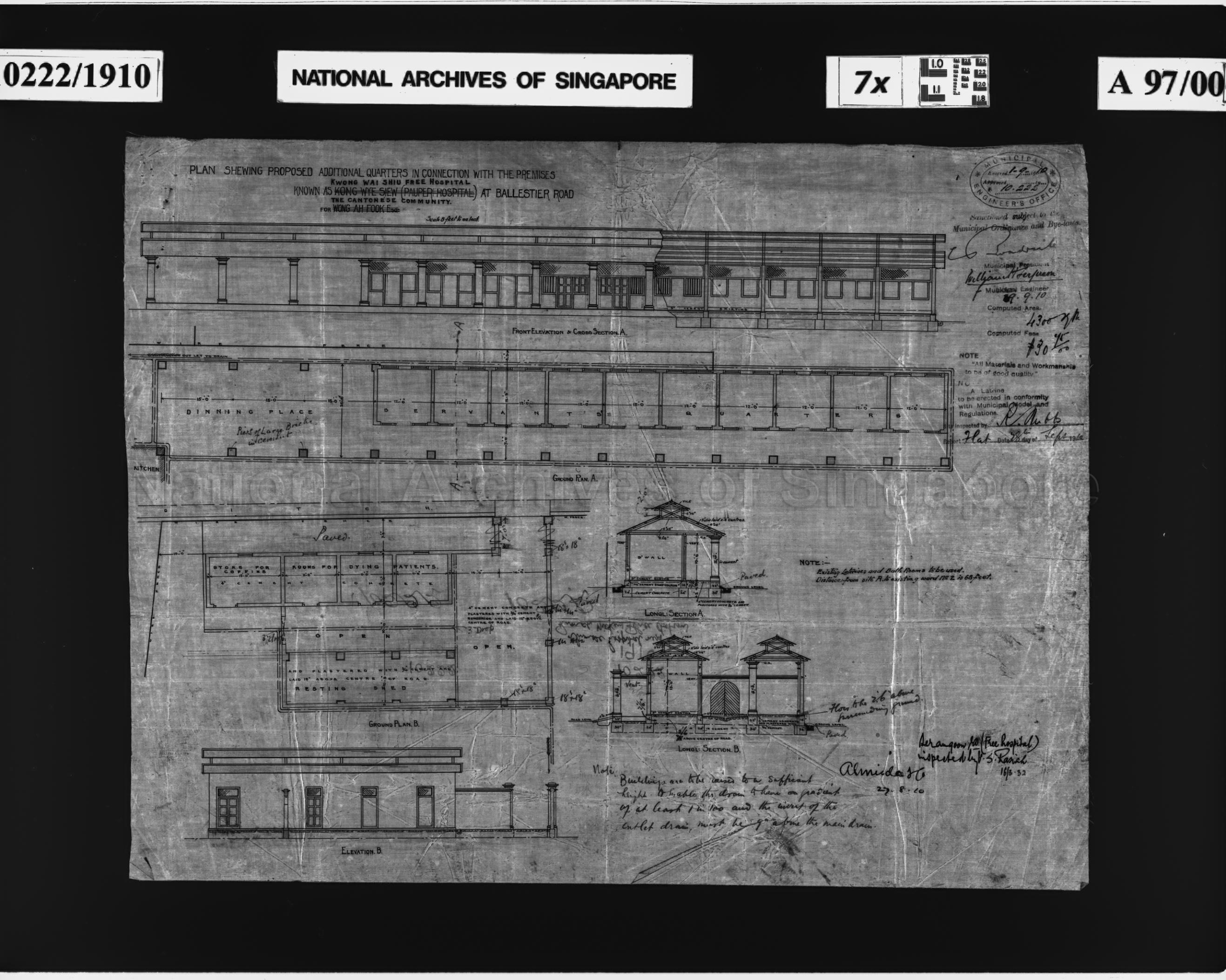 KWONG WAI SHIU FREE HOSPITAL - ADDITIONAL QUARTERS