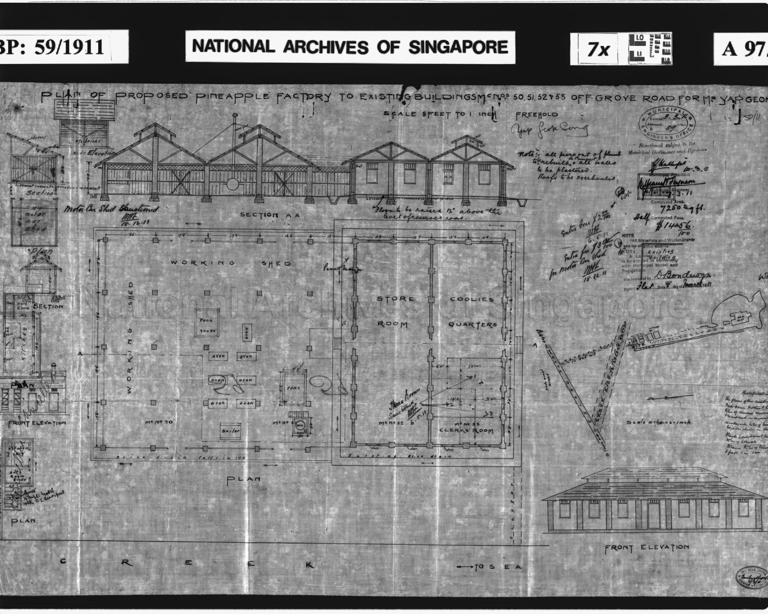 PINEAPPLE FACTORY TO EXISTING BUILDING