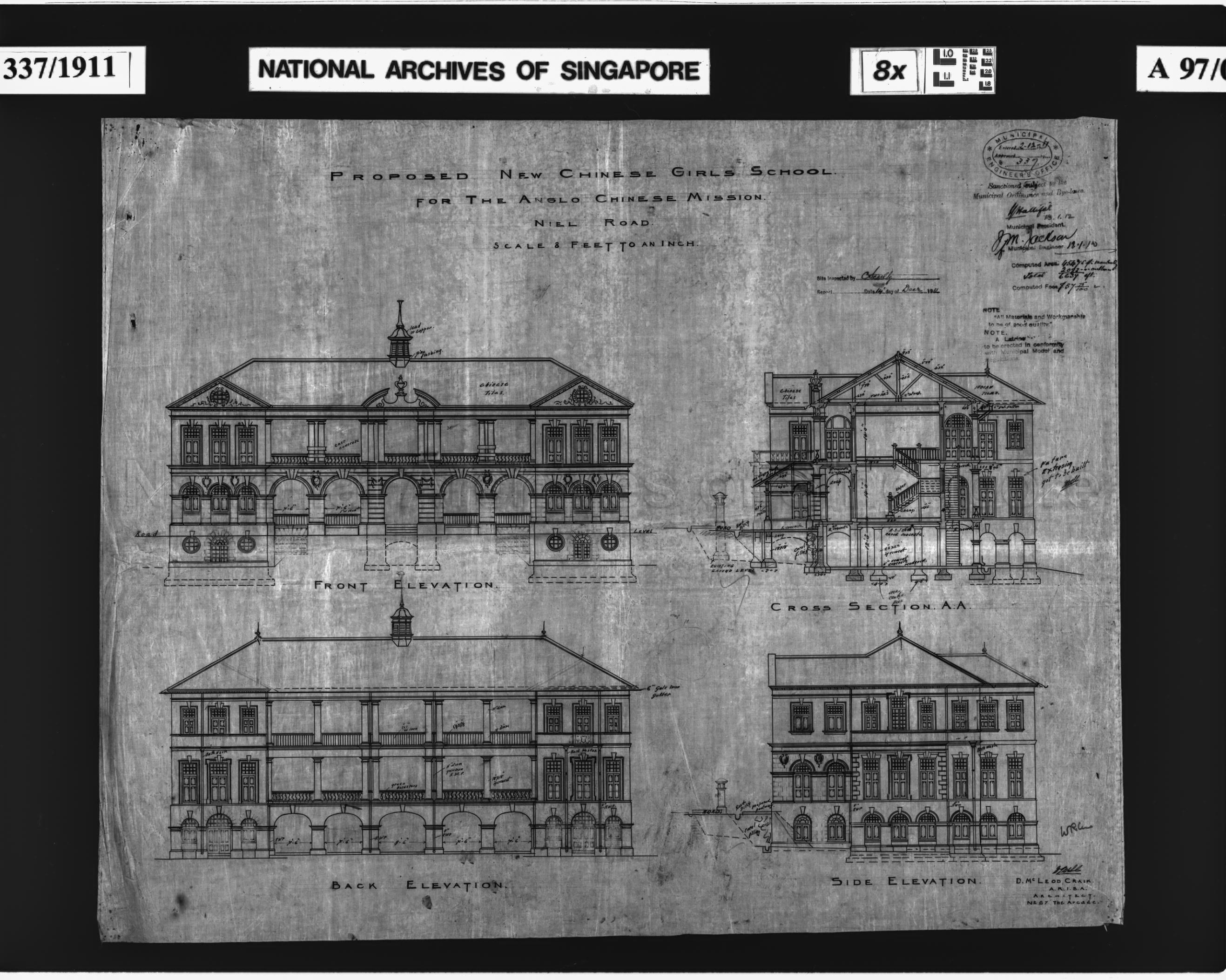 ANGLO CHINESE MISSION - NEW CHINESE GIRLS' SCHOOL -  …