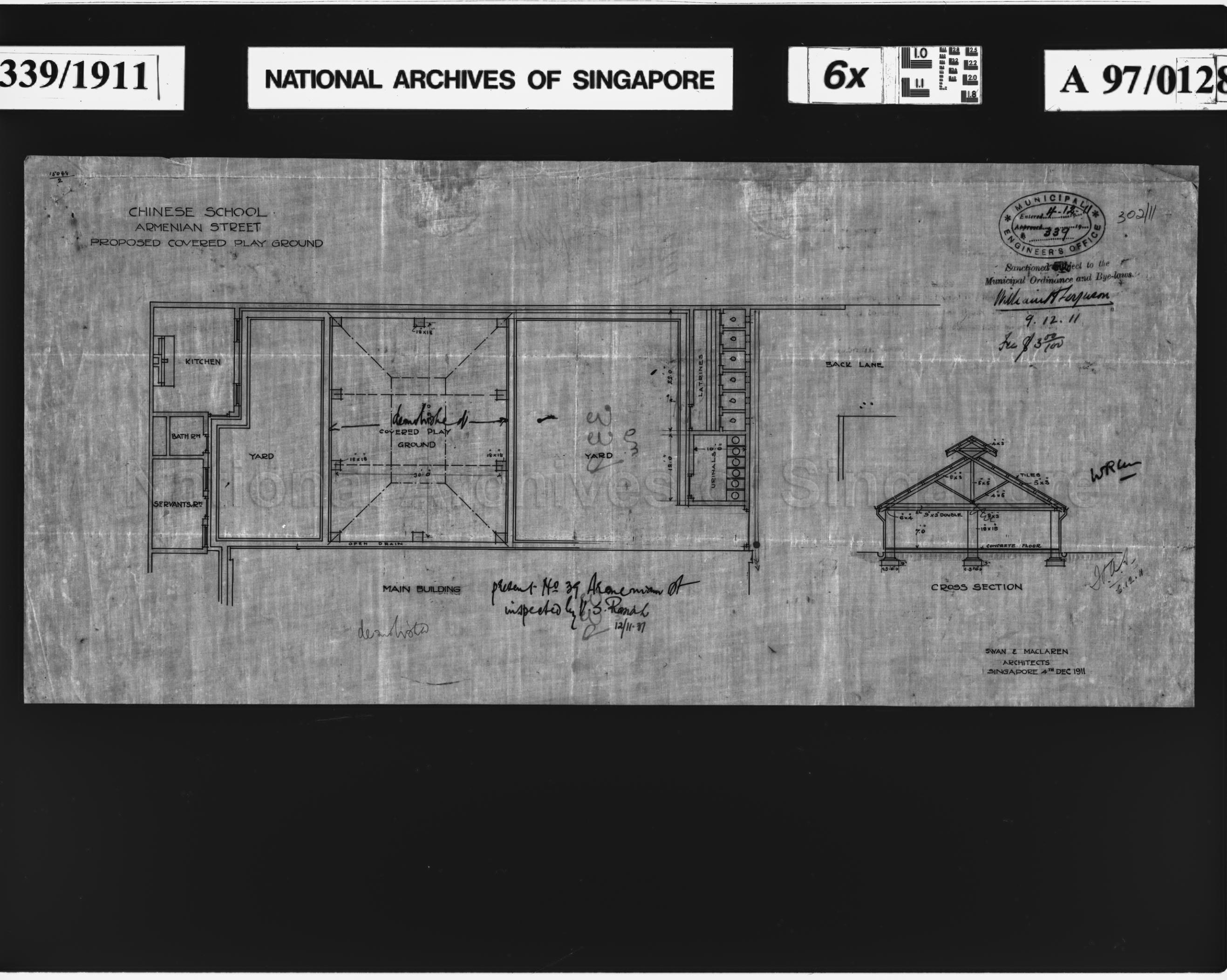 CHINESE SCHOOL - COVERED PLAYGROUND
