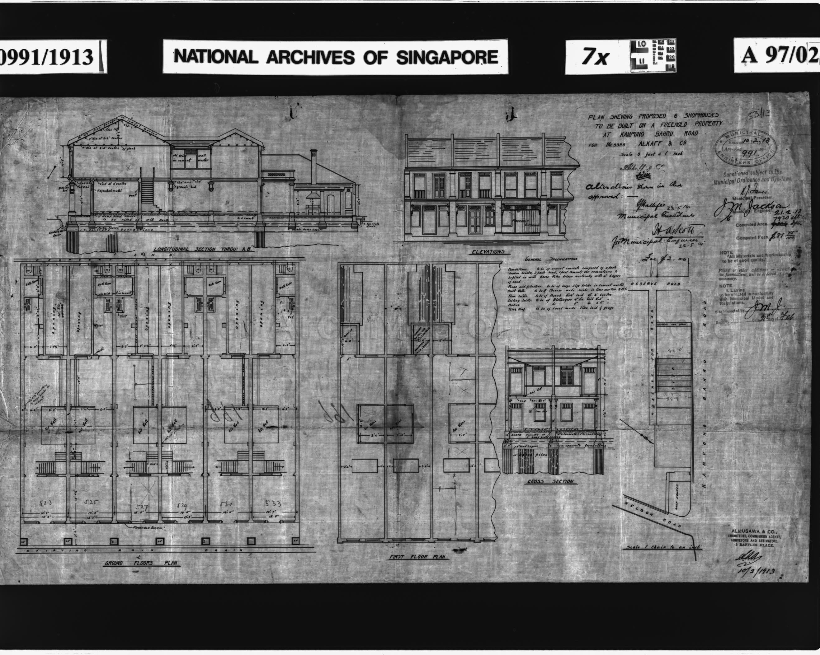 6 SHOPHOUSES ON FREEHOLD PROPERTY