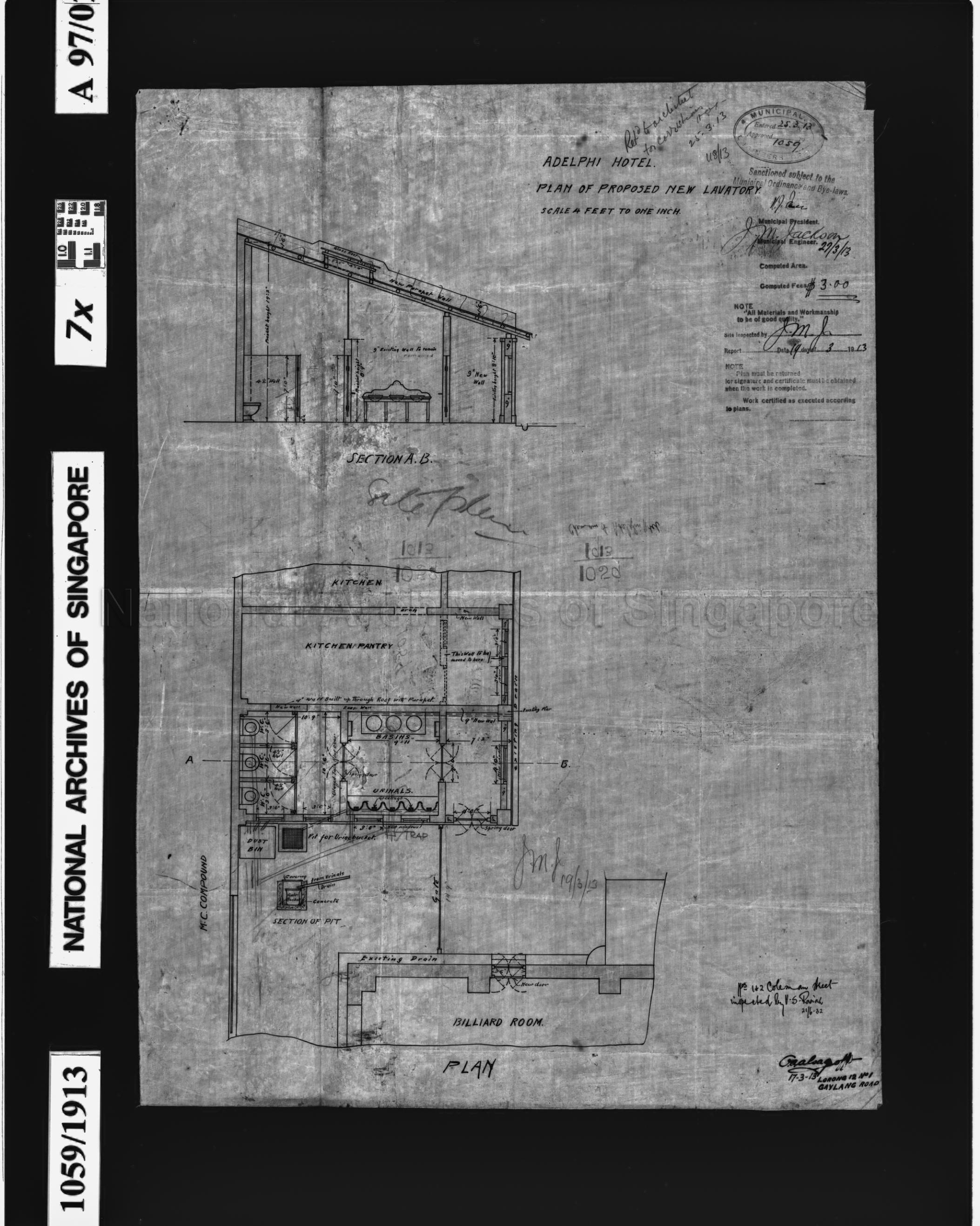 ADELPHI HOTEL - NEW LAVATORY