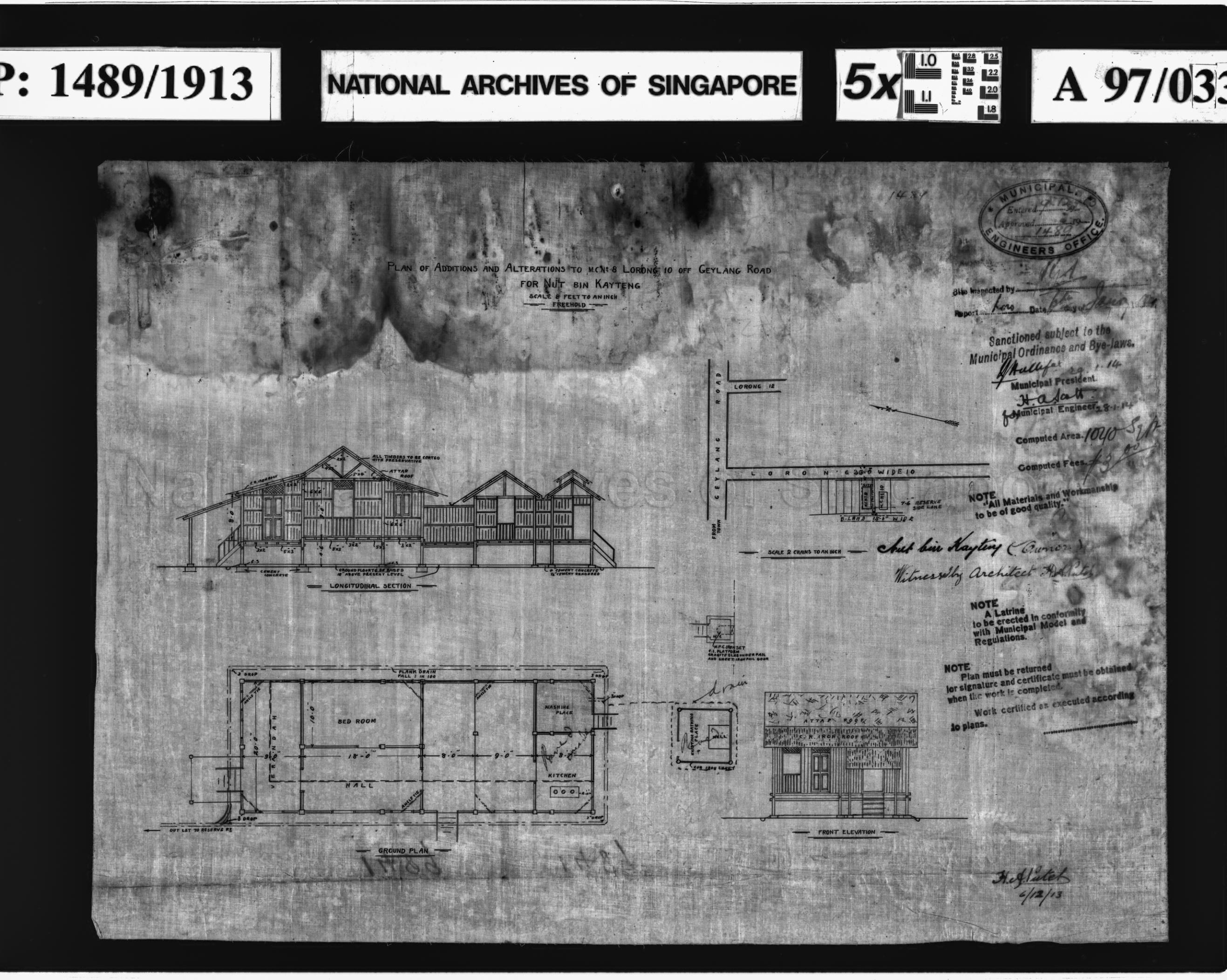 ADDITIONS AND ALTERATIONS TO HOUSE