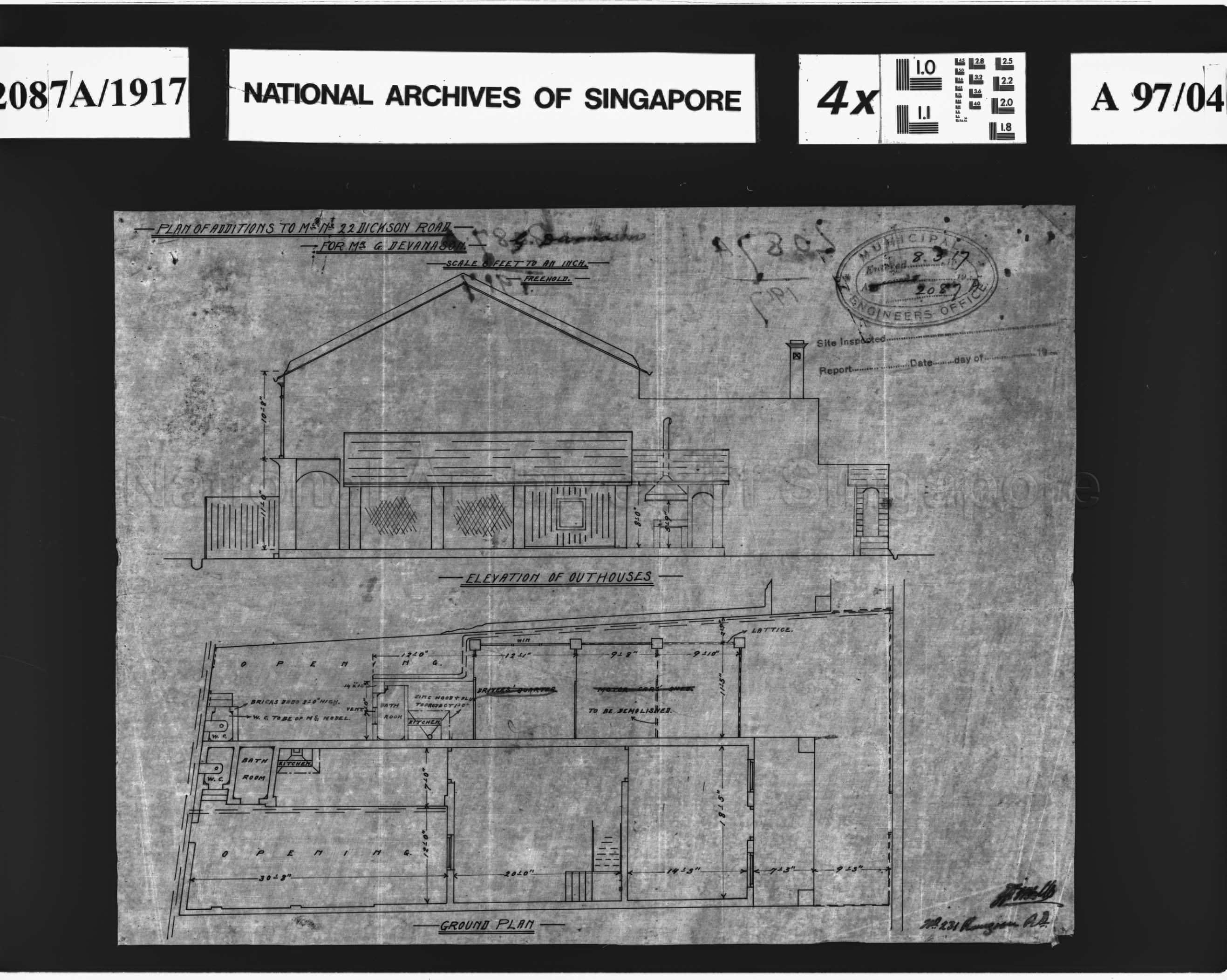 ADDITIONS TO 22 DICKSON ROAD