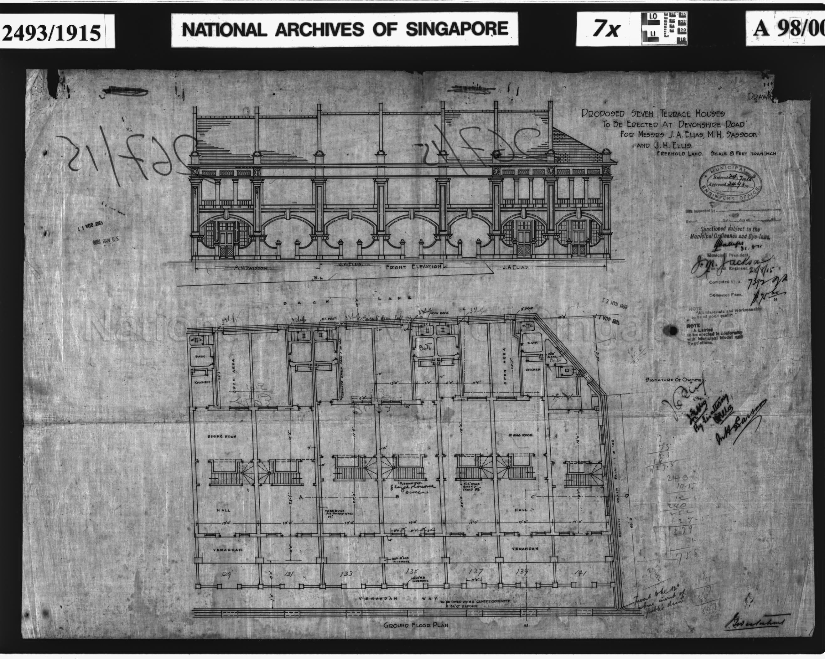 SEVEN TERRACE HOUSES