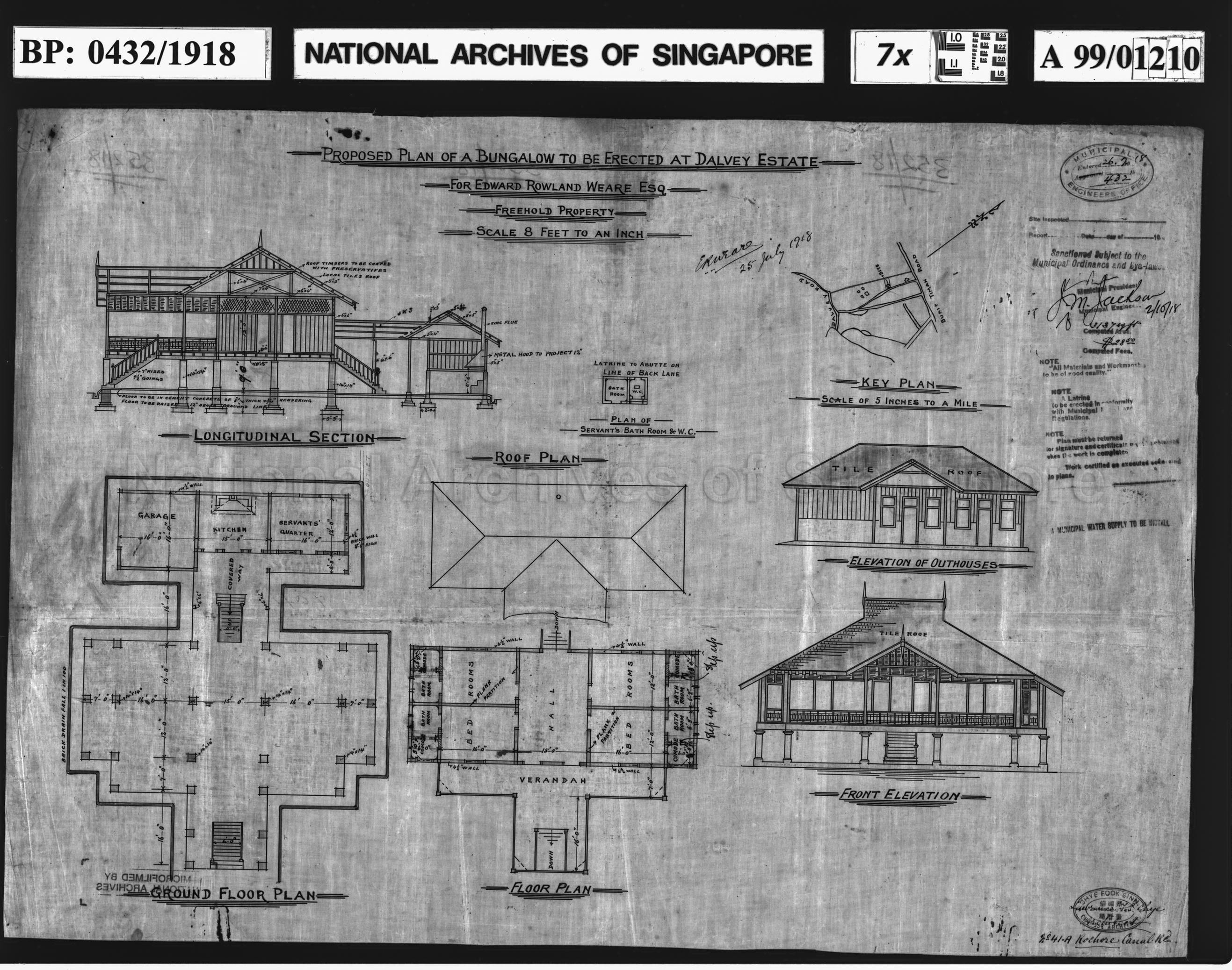 BUNGALOW AT DALVEY ESTATE (ON LOT 963)