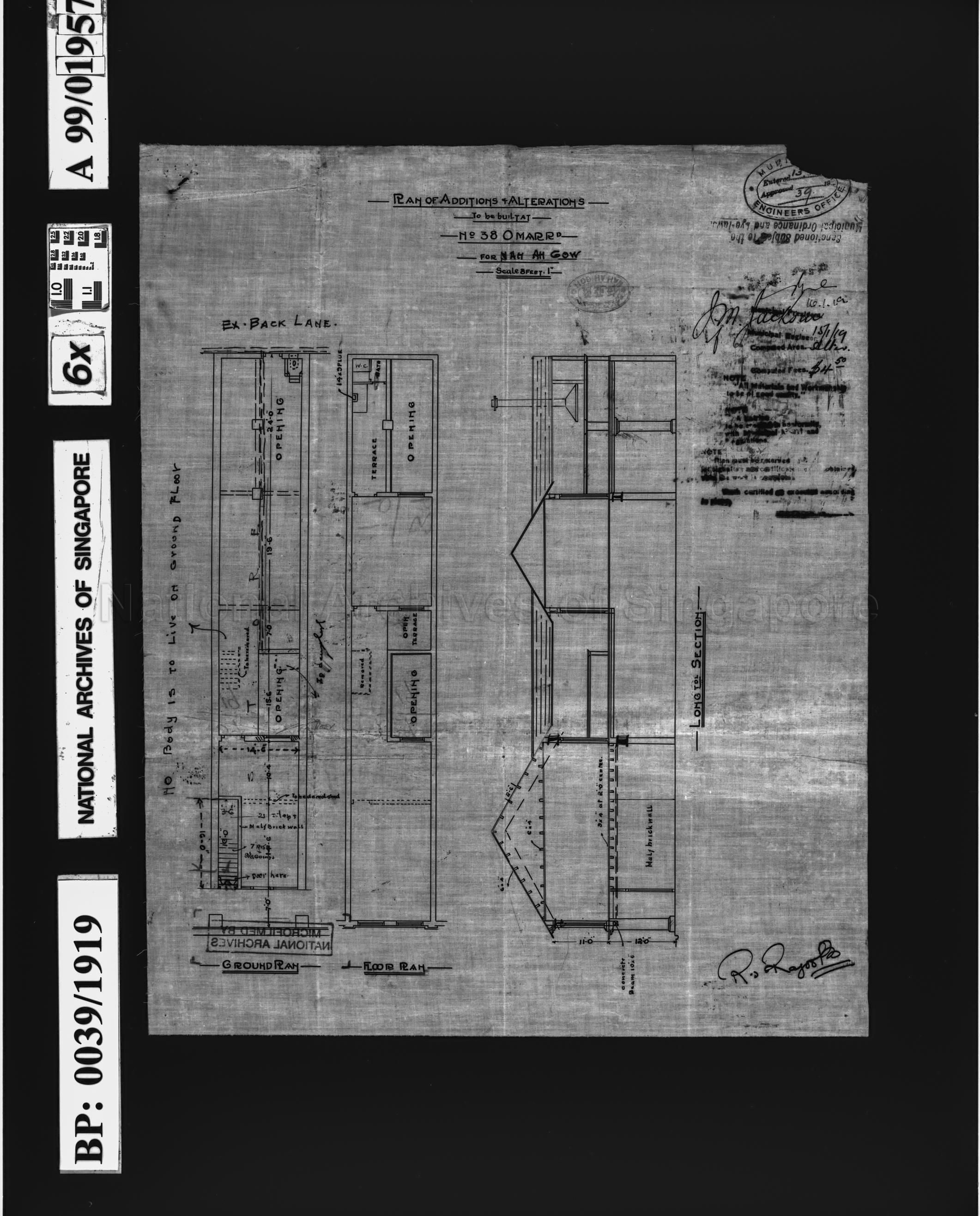 ADDITIONS & ALTERATIONS TO 38 OMAR ROAD