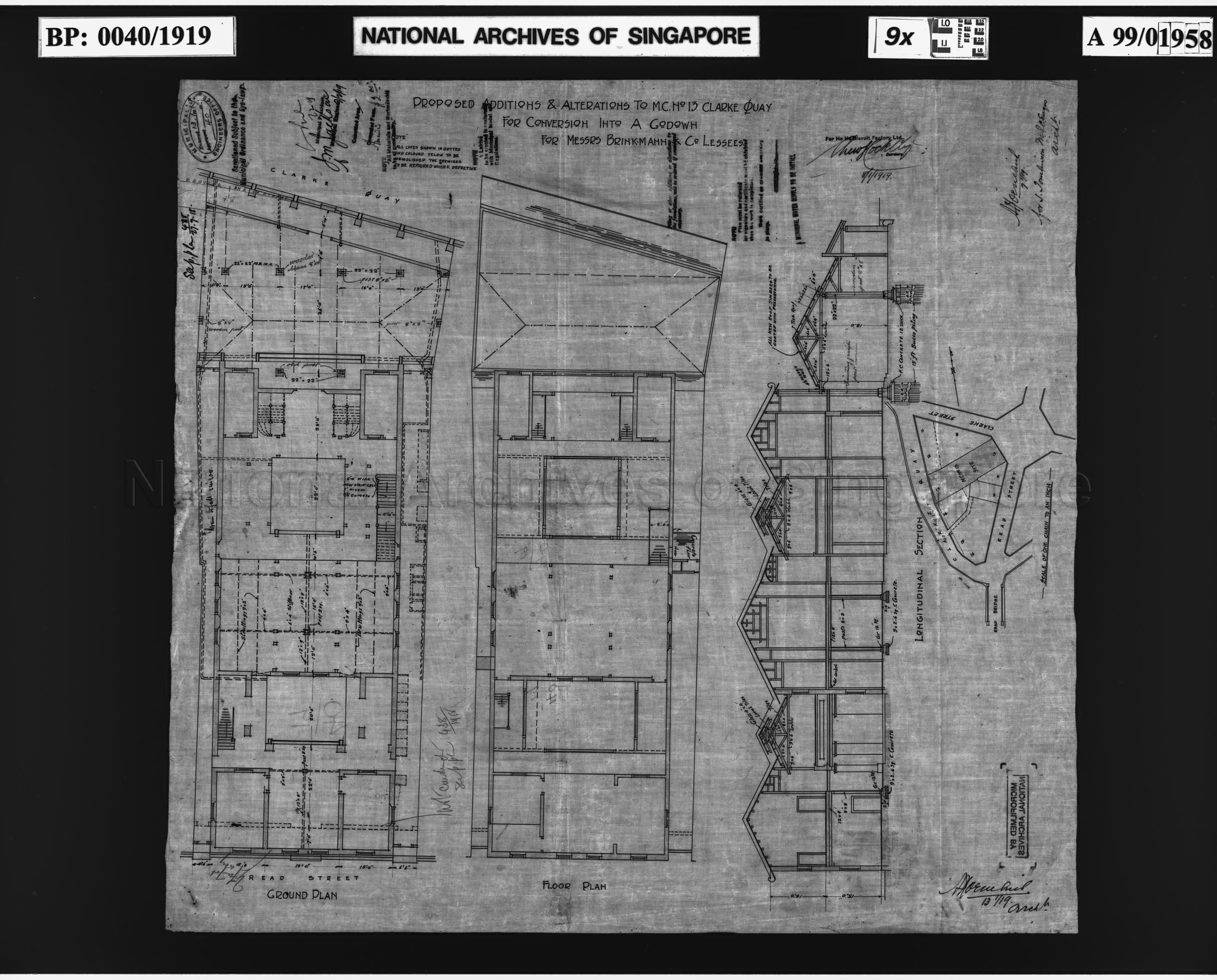 ADDITIONS & ALTERATIONS TO 13 CLARKE QUAY FOR CONVERSION  …