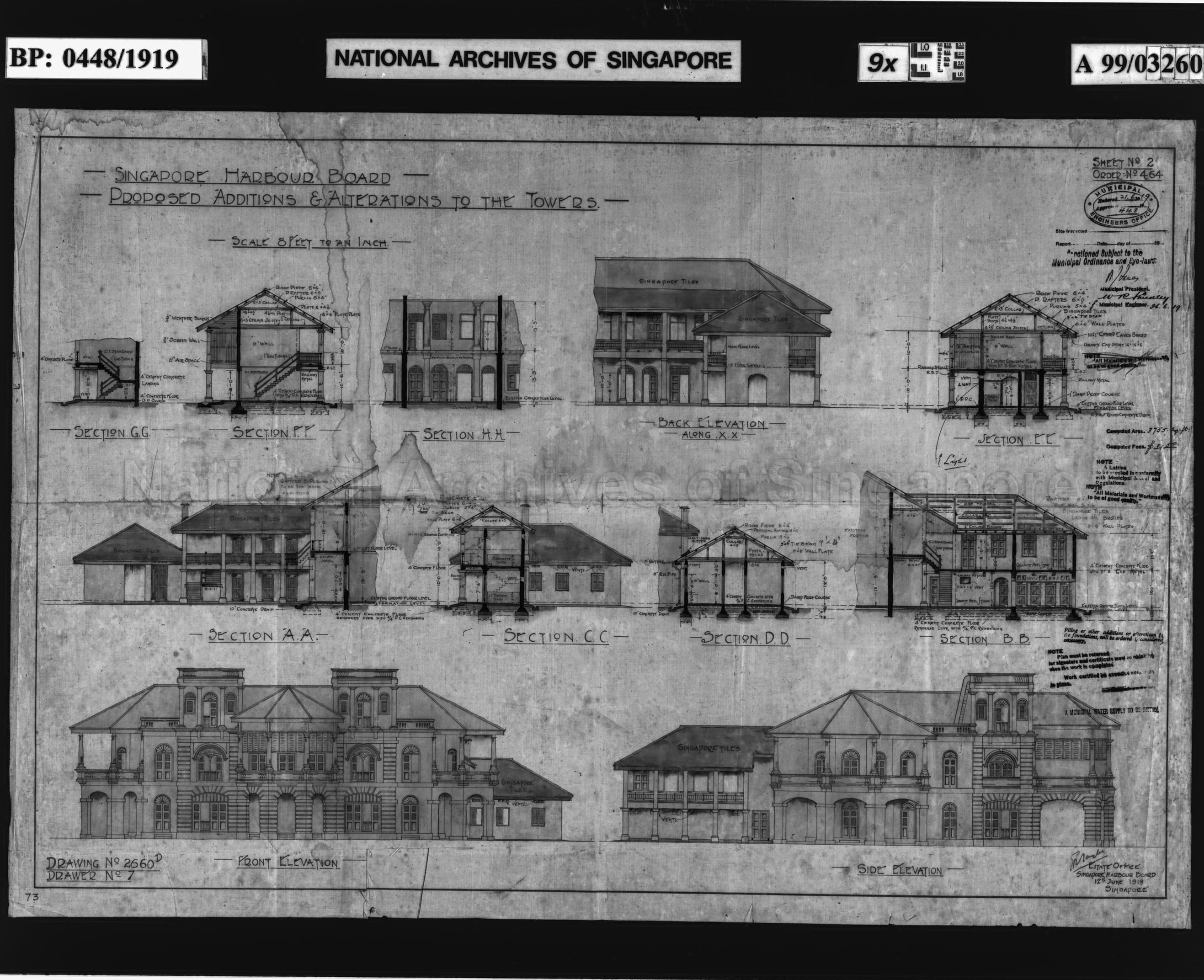 ADDITIONS AND ALTERATIONS TO THE TOWERS (ELEVATION AND  …