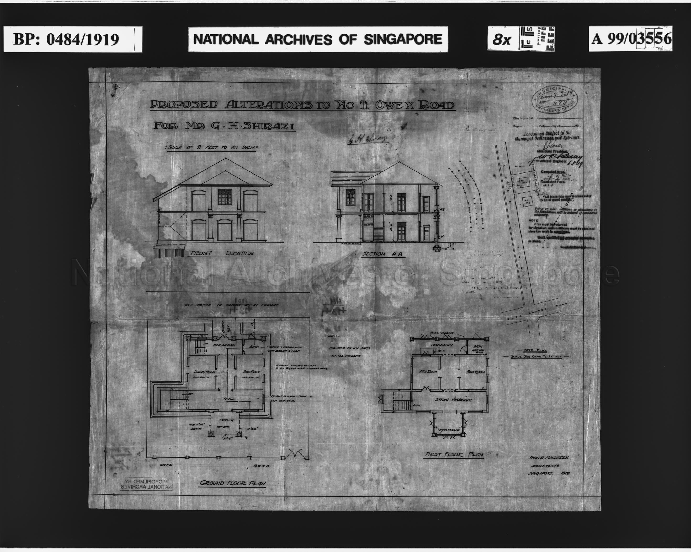 ALTERATIONS TO 11 OWEN ROAD (HOUSE)