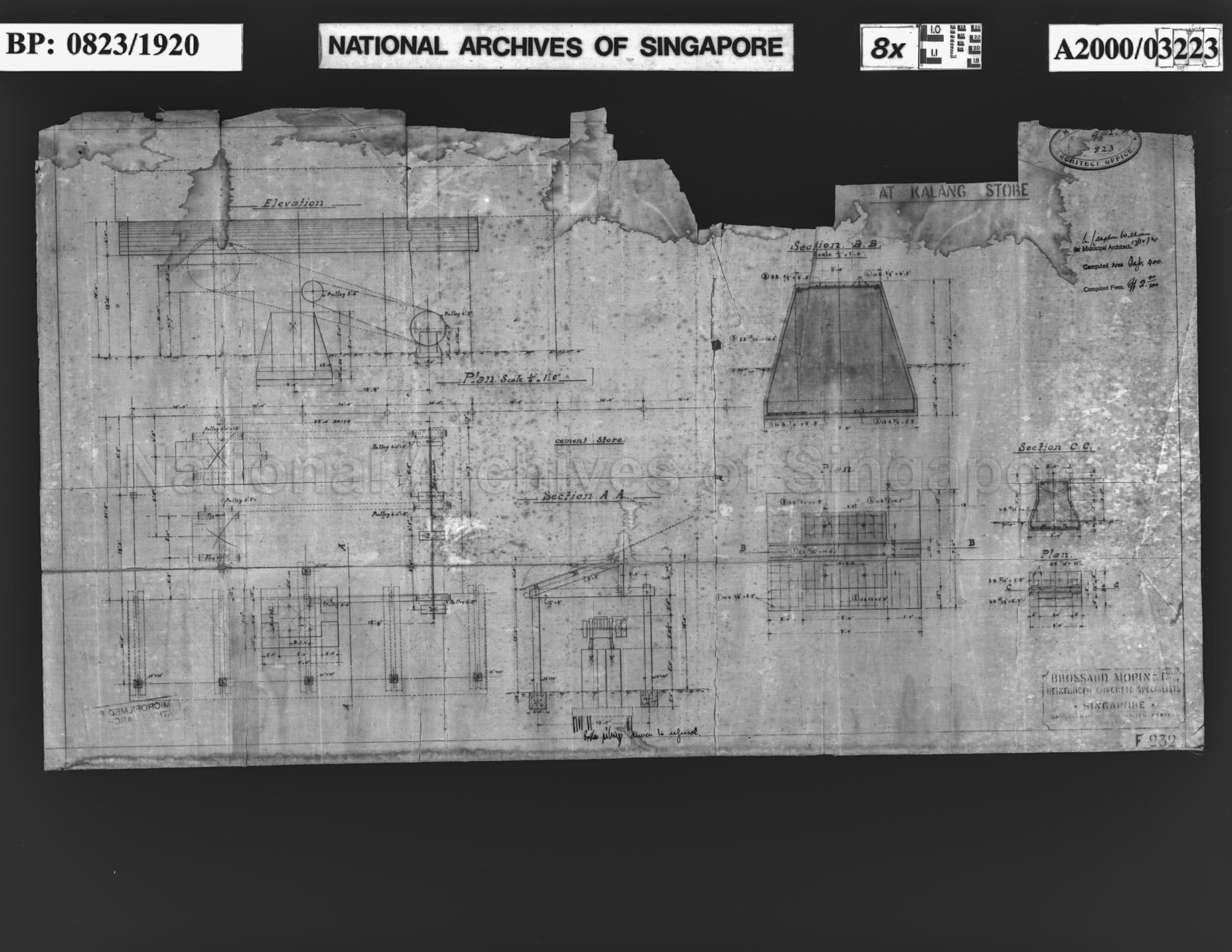 ARRANGEMENT FOR BOILER AND CRUSHERS