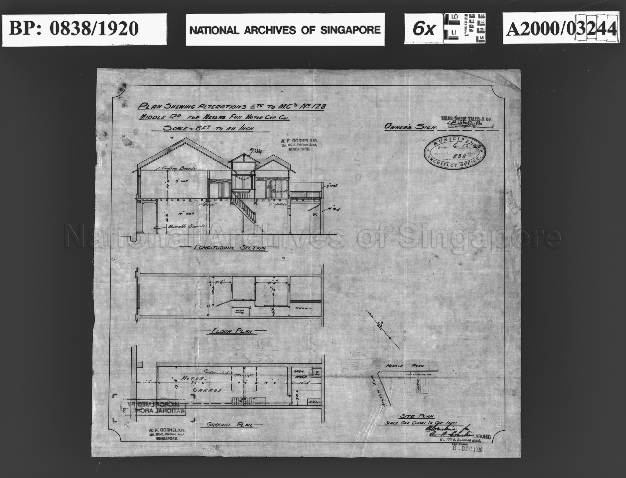 ALTERATIONS ETC TO 128 MIDDLE ROAD