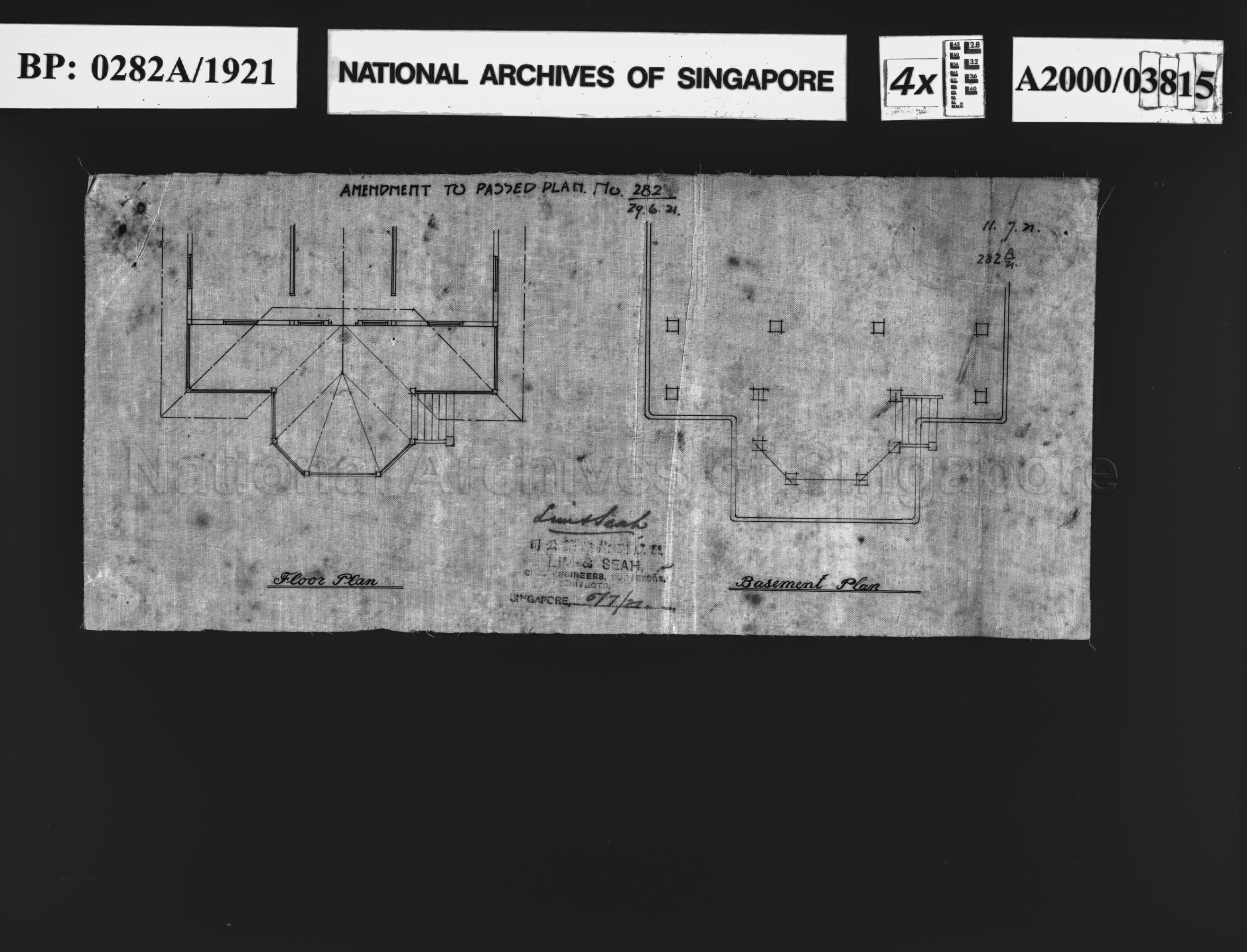 MOTOR CAR GARAGE (SITE PLAN)