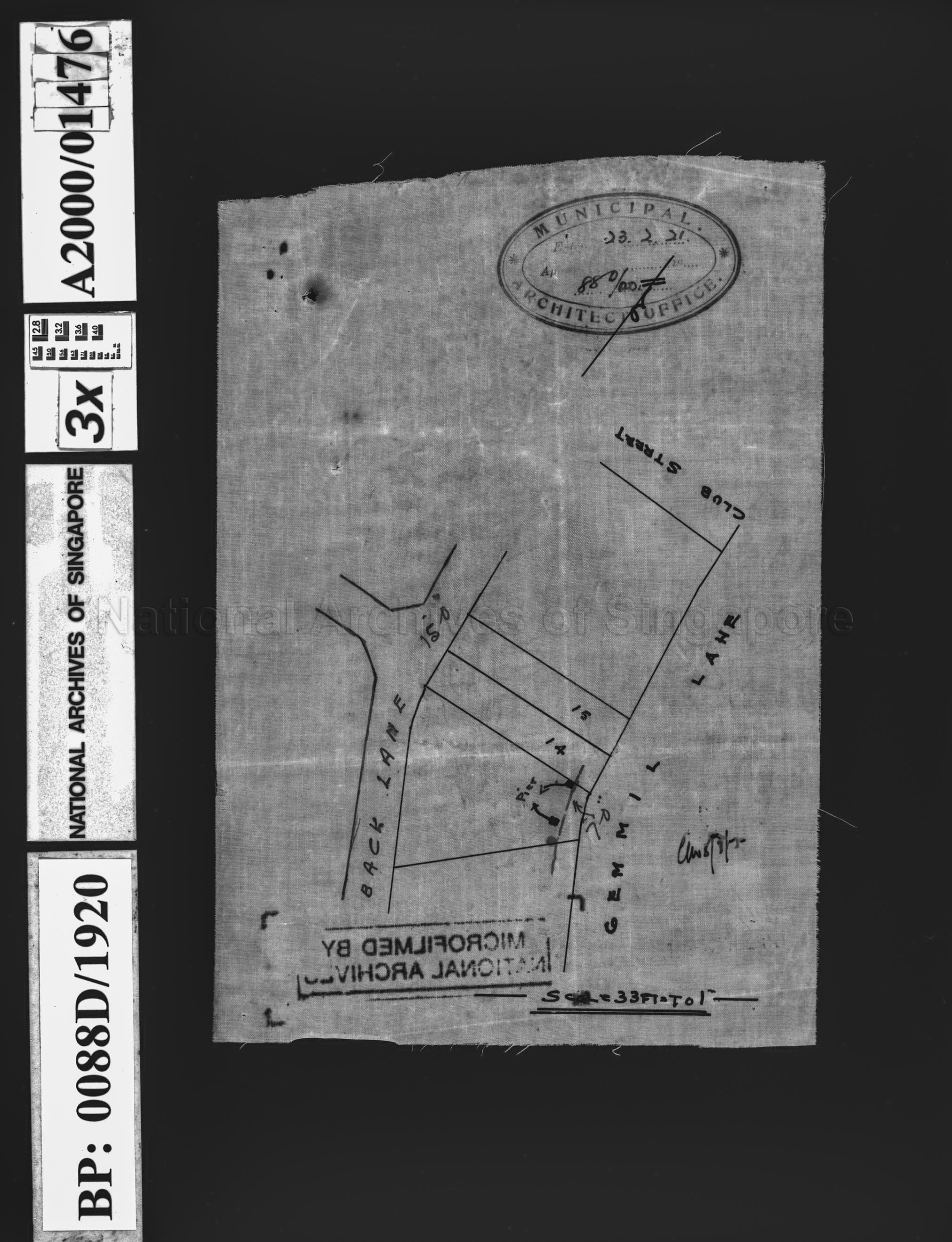 UNTITLED - SITE PLAN OF GATE PIER