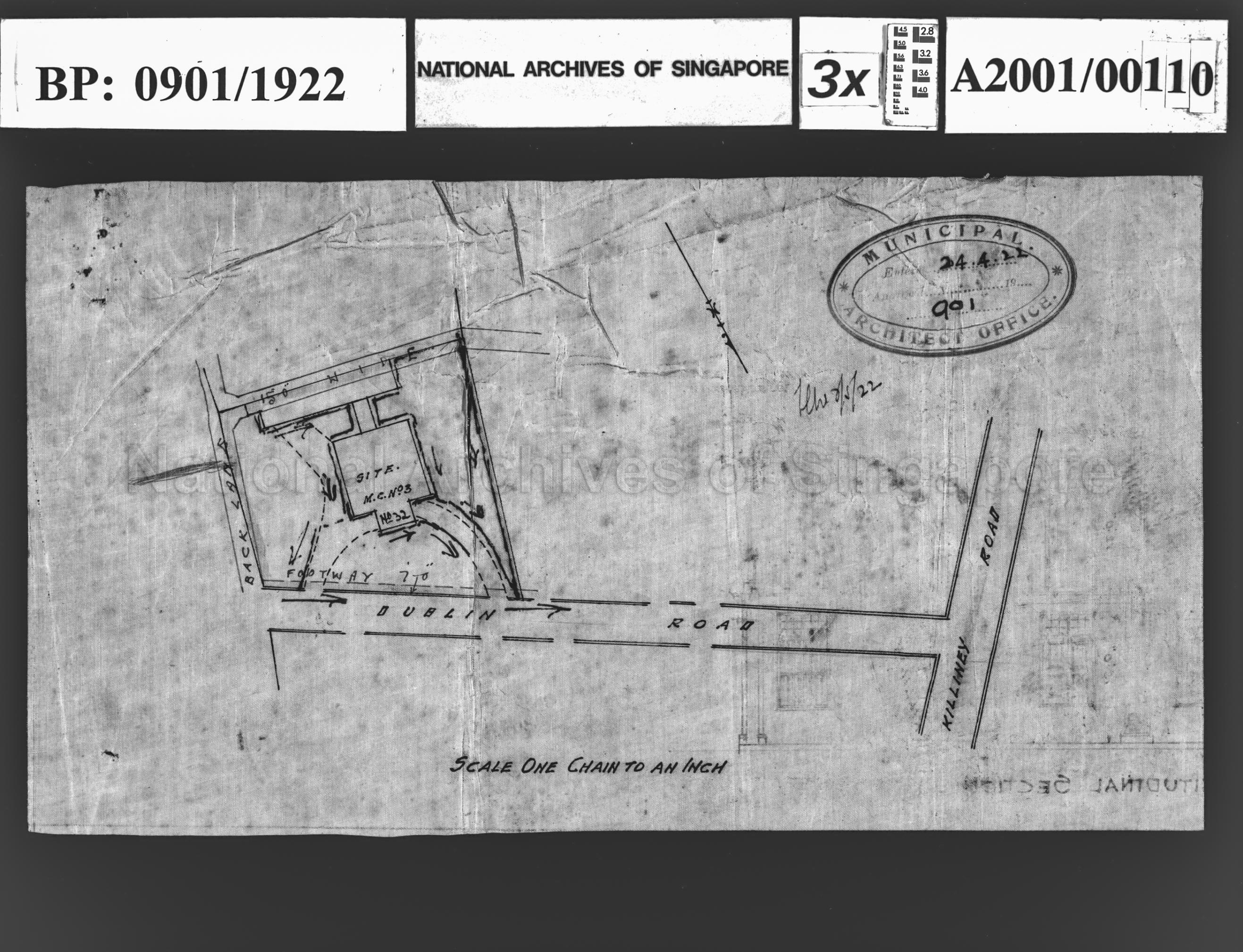 UNTITLED - SITE PLAN OF RESIDENCE