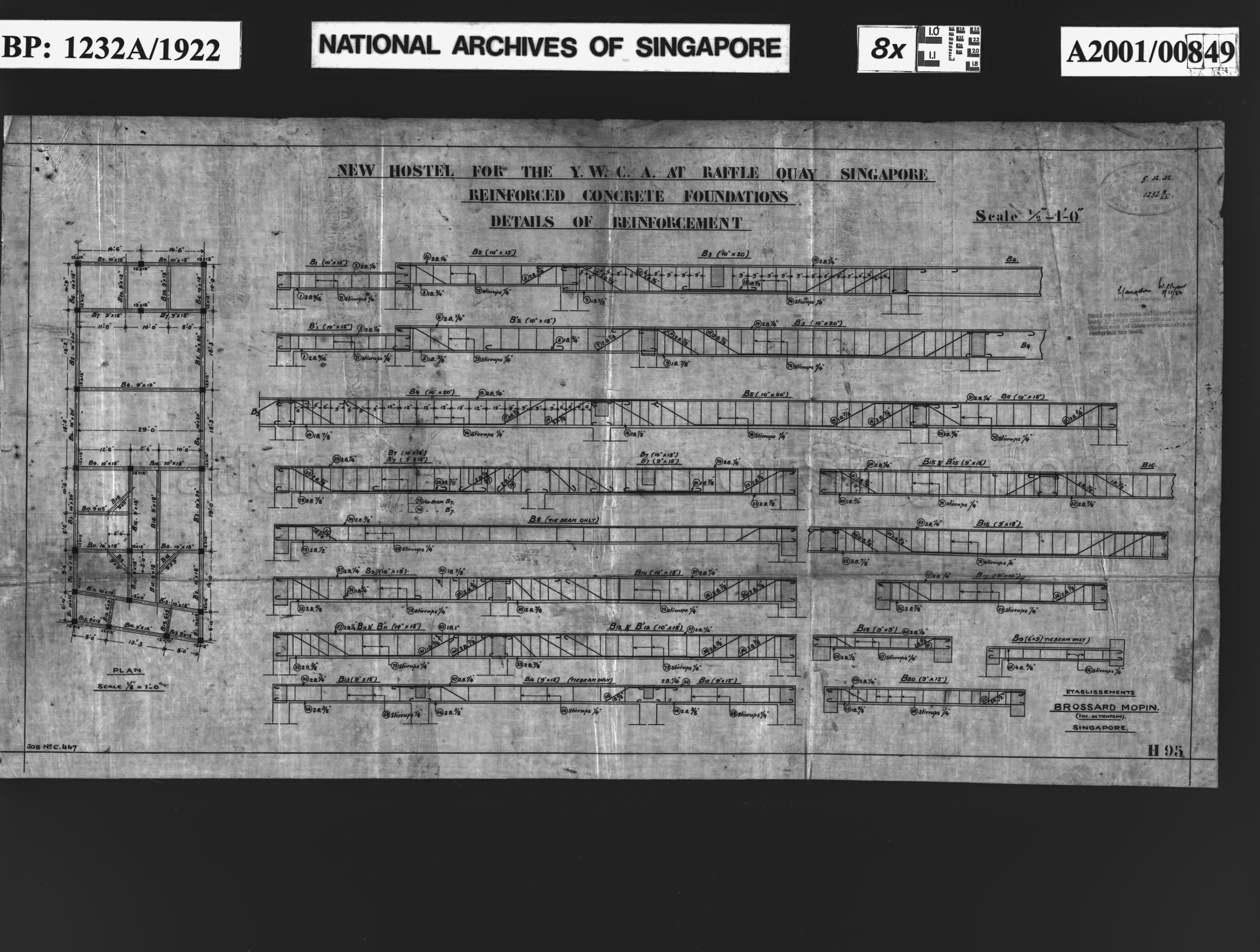 Y W C A - DETAILS OF REINFORCEMENT FOR REINFORCED CONCRETE  …