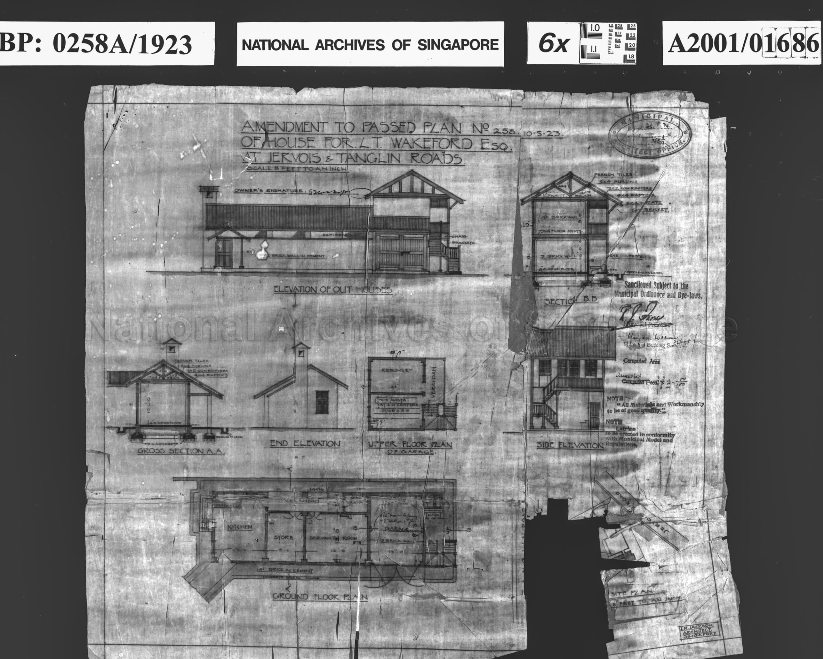 AMENDMENT TO RESIDENCE