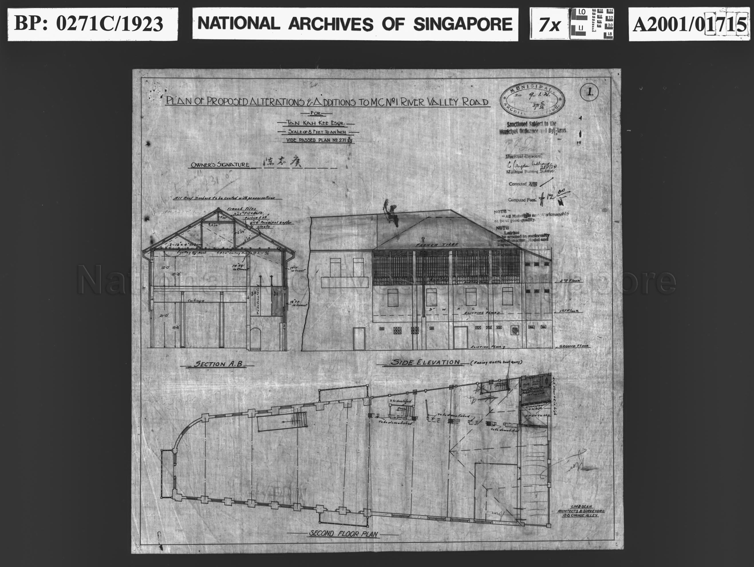 FURTHER ALTERATIONS AND ADDITIONS TO BUILDING - SECOND FLOOR …