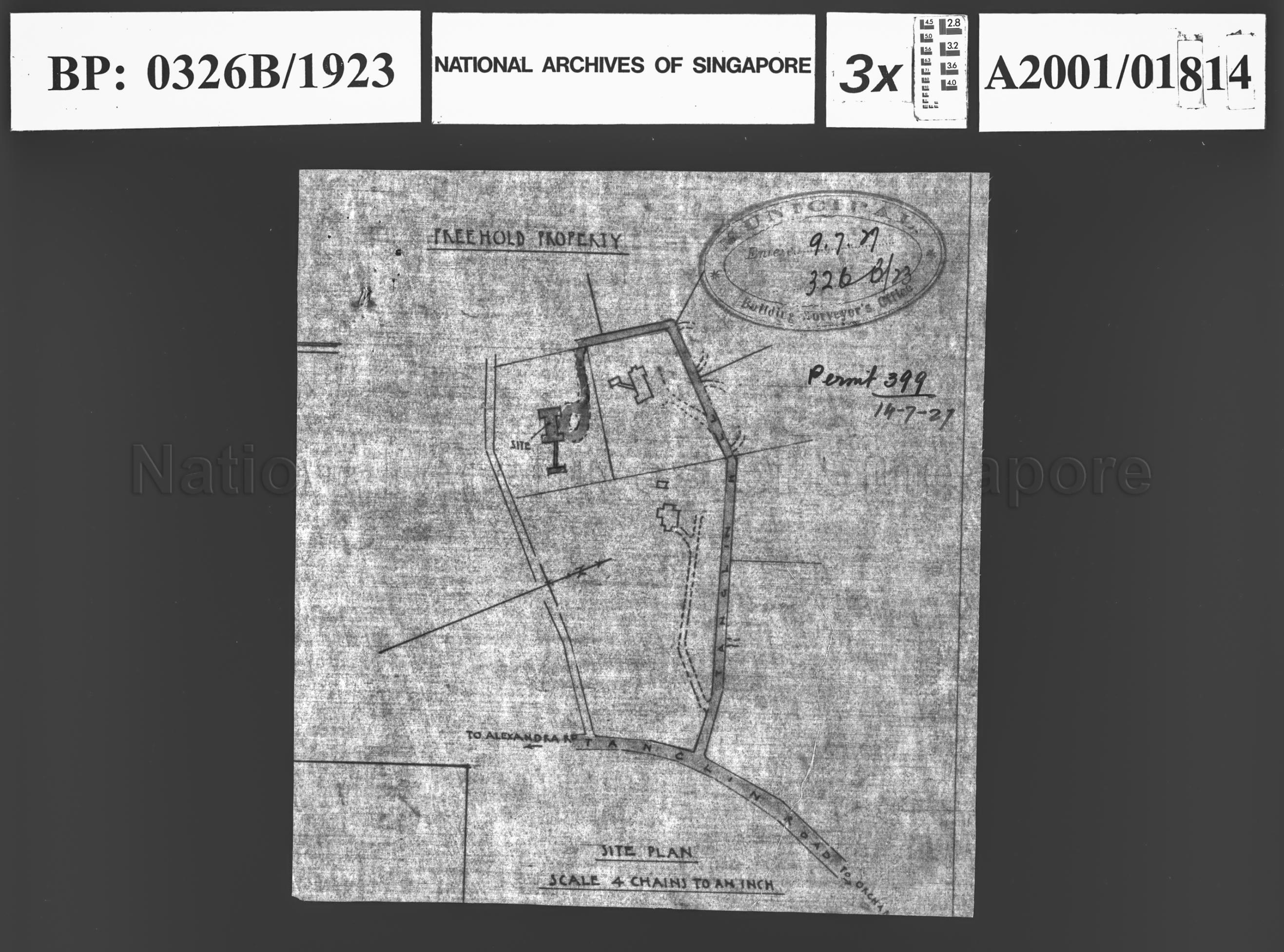 ALTERATIONS TO STRATHMORE BUNGALOW - SITE PLAN (DUPLICATE  …