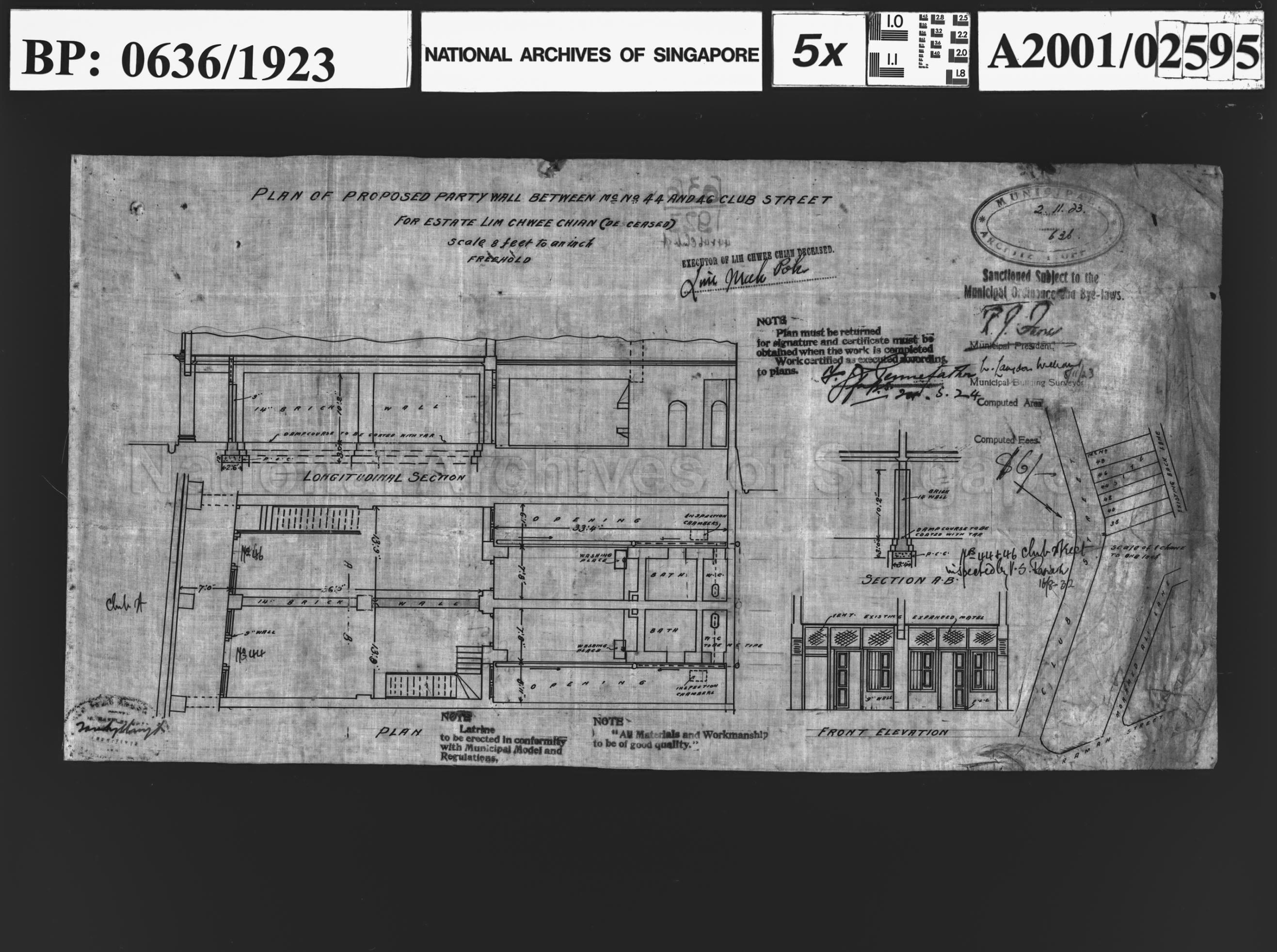 PARTY WALL BETWEEN UNITS
