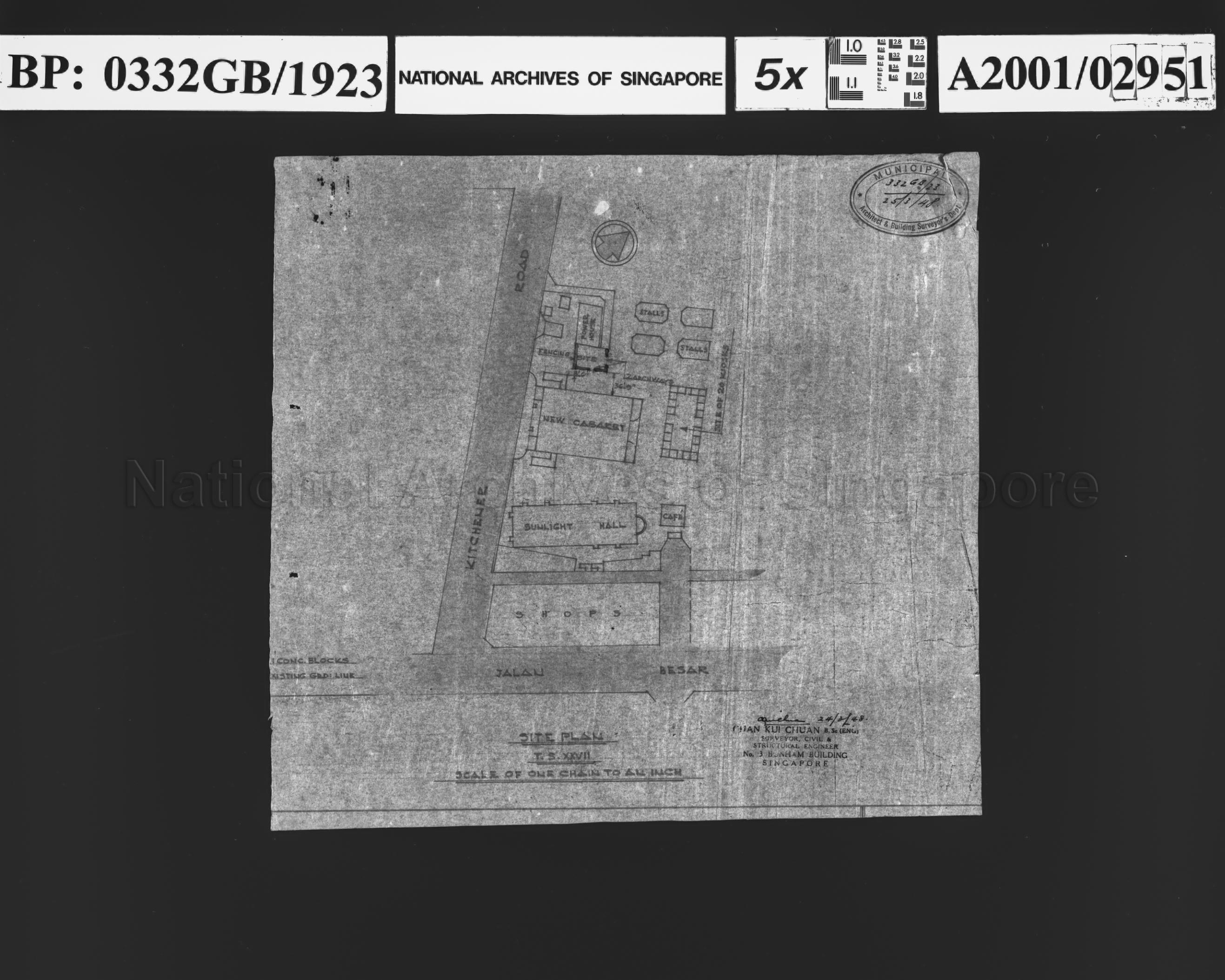 NEW WORLD AMUSEMENT PARK - SITE PLAN, 2 ARCHWAYS AND FENCING …