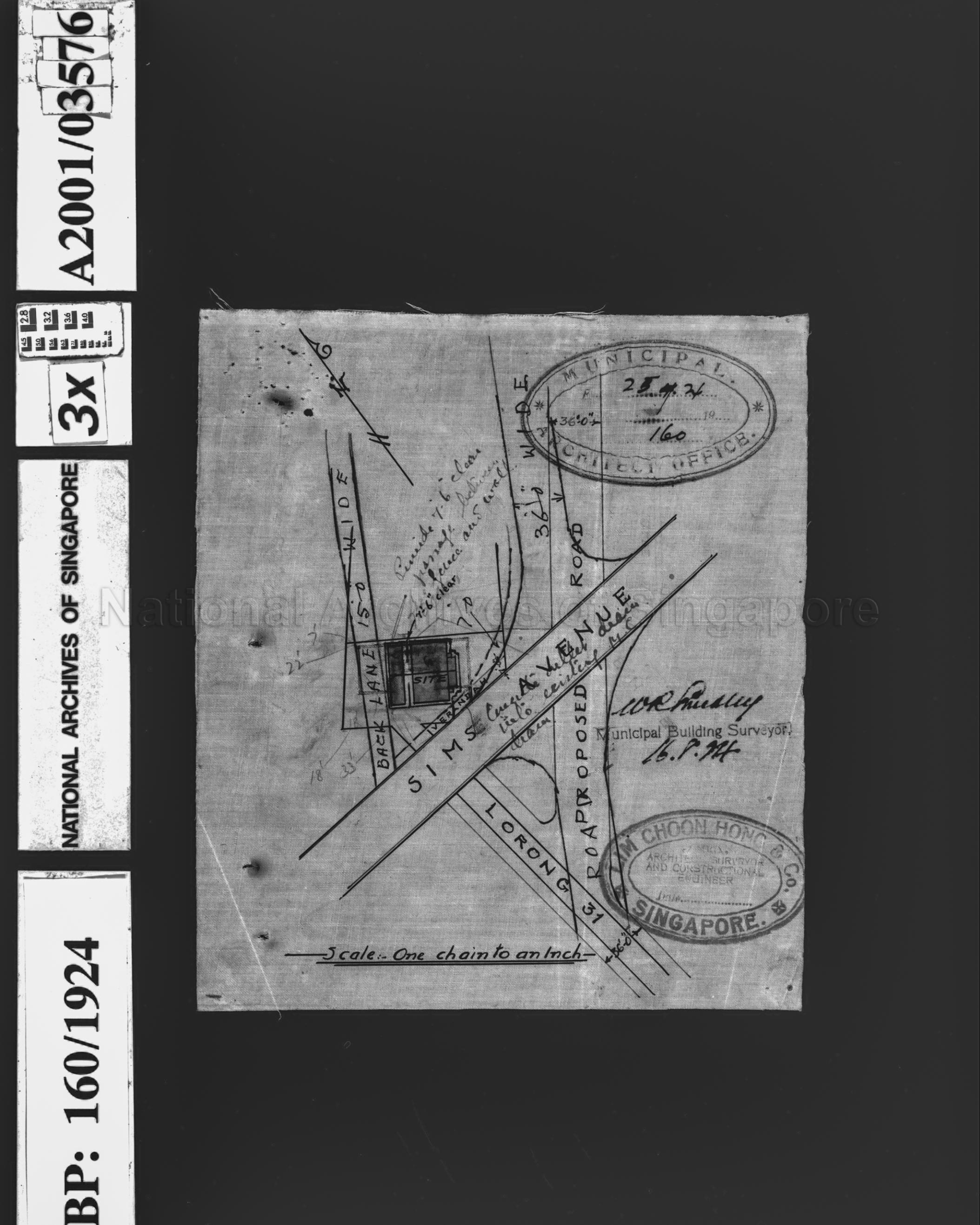 SEMI-DETACHED HOUSE (SITE PLAN)