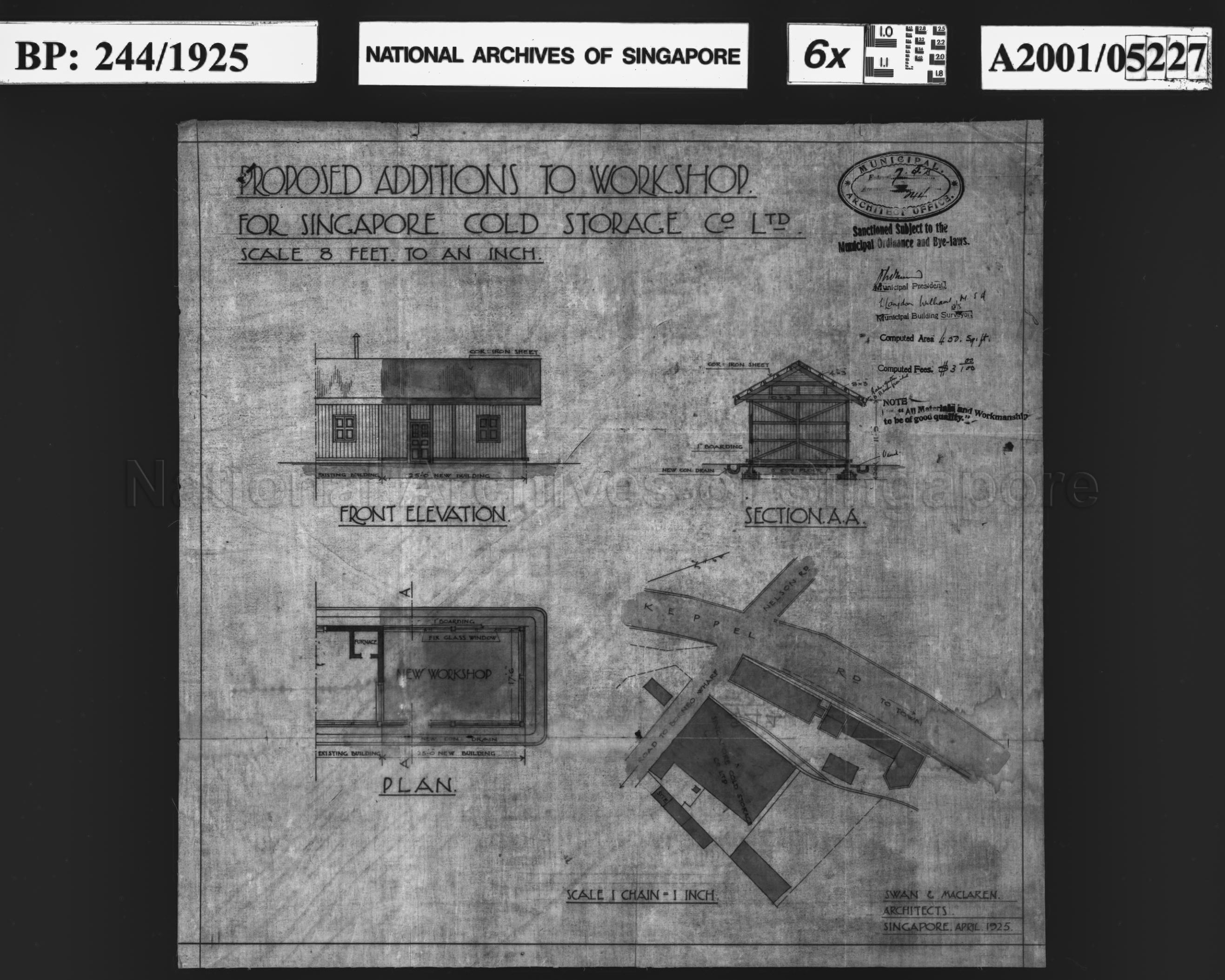 ADDITIONS TO WORKSHOP