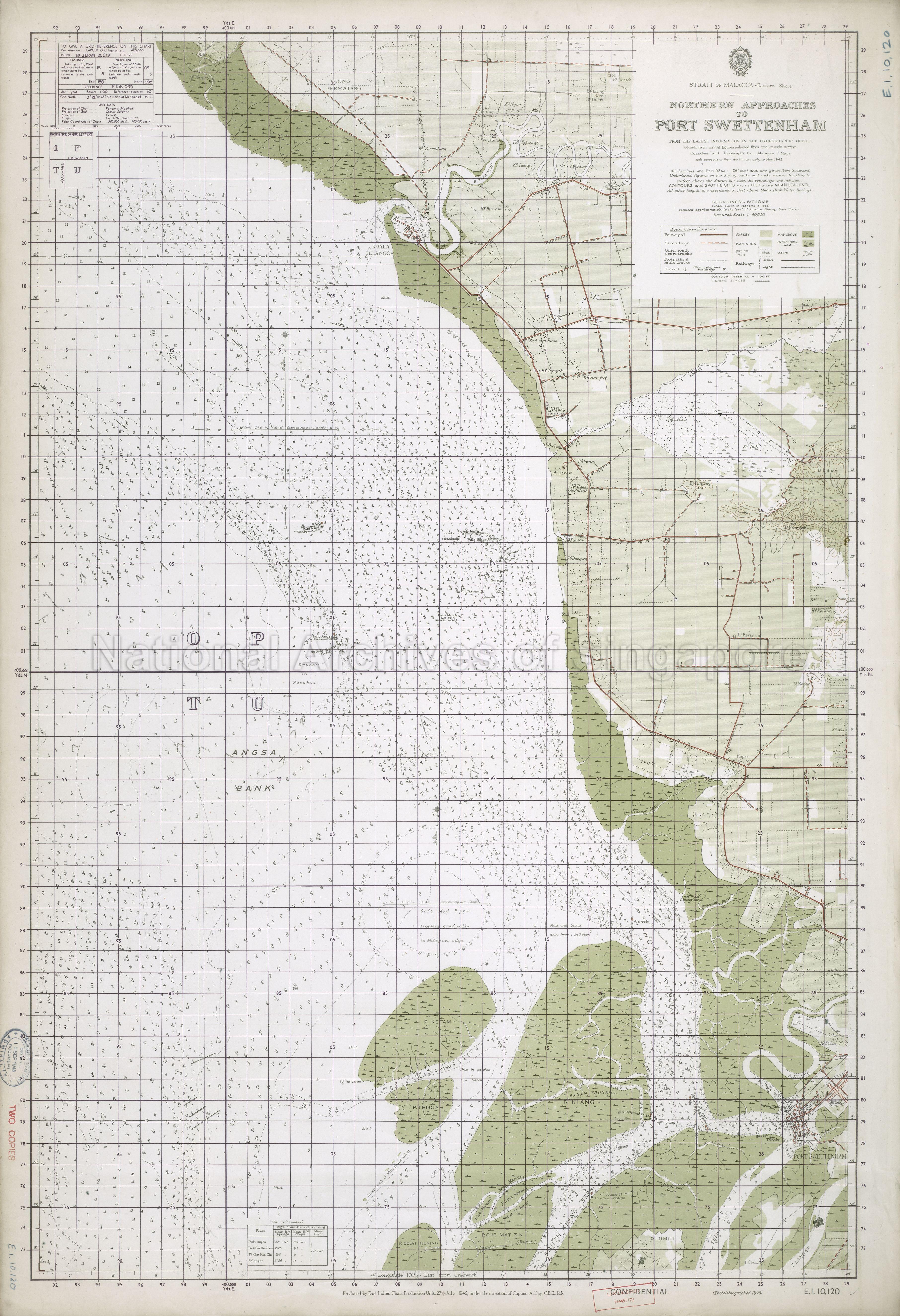Strait Of Malacca-Eastern Shore. Northern Approaches To Port …